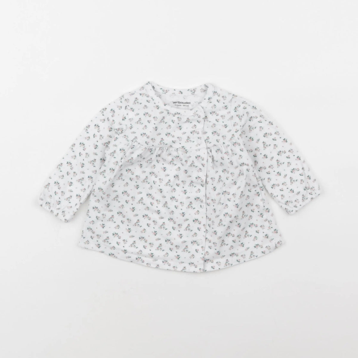 Vertbaudet - tee-shirt multicolore - 3 mois