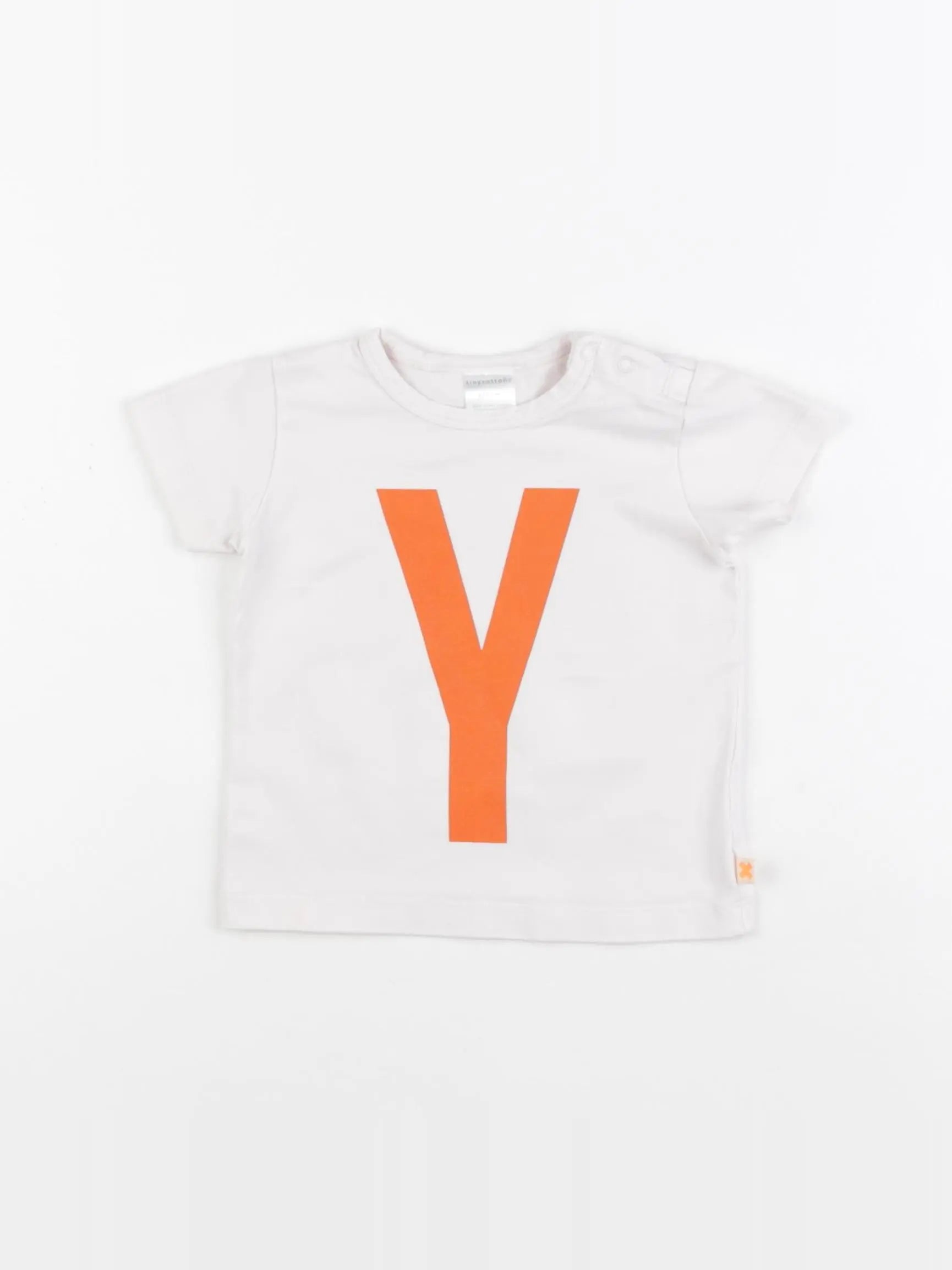 Tiny Cottons - tee-shirt blanc - 6/12 mois