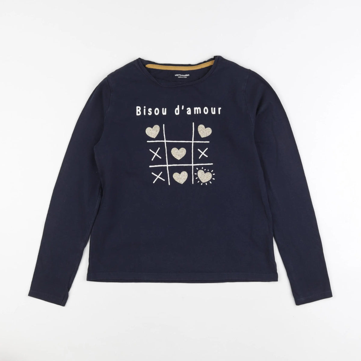 Vertbaudet - tee-shirt bleu - 10 ans