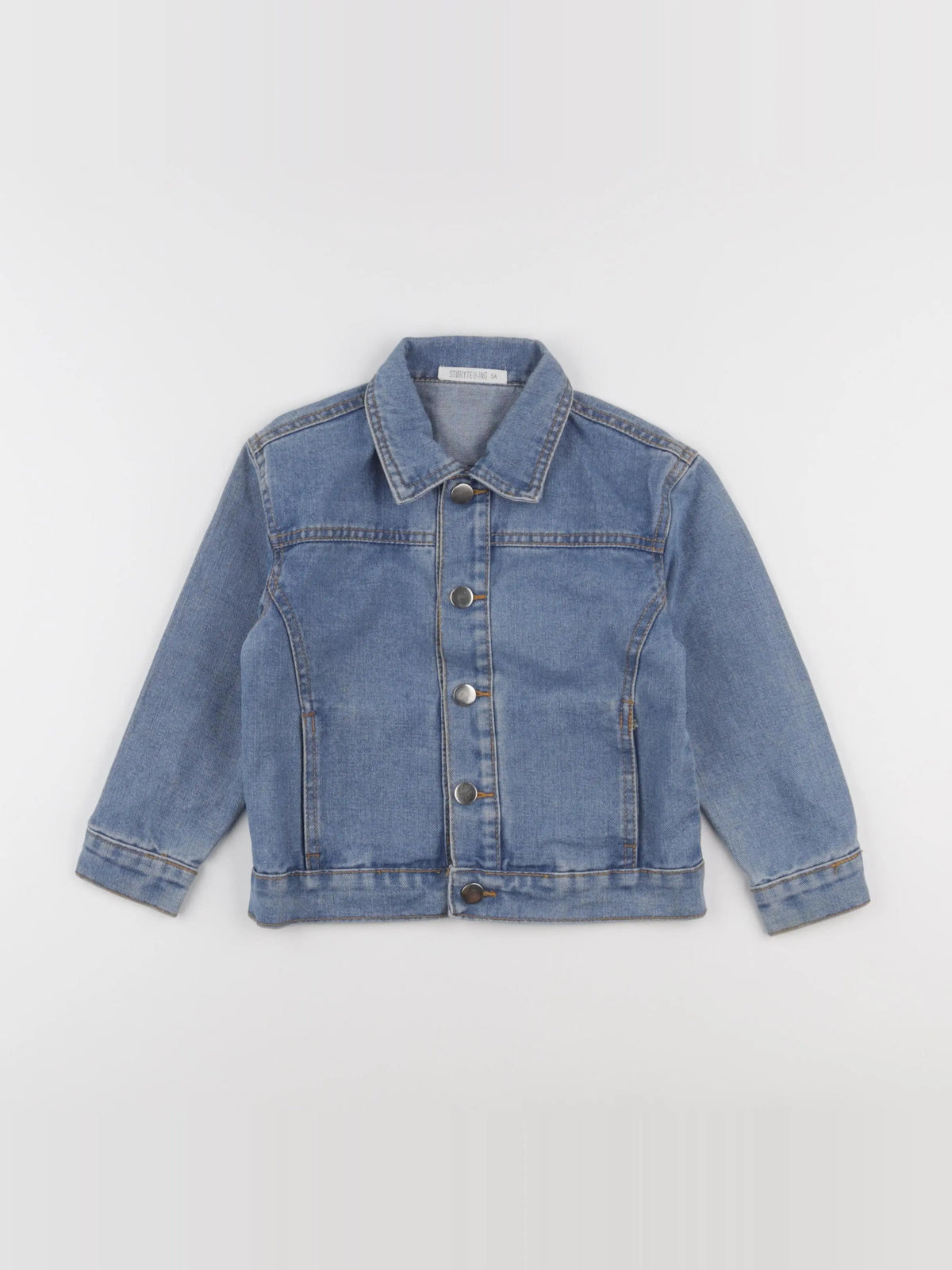 Storytelling - veste bleu - 5 ans