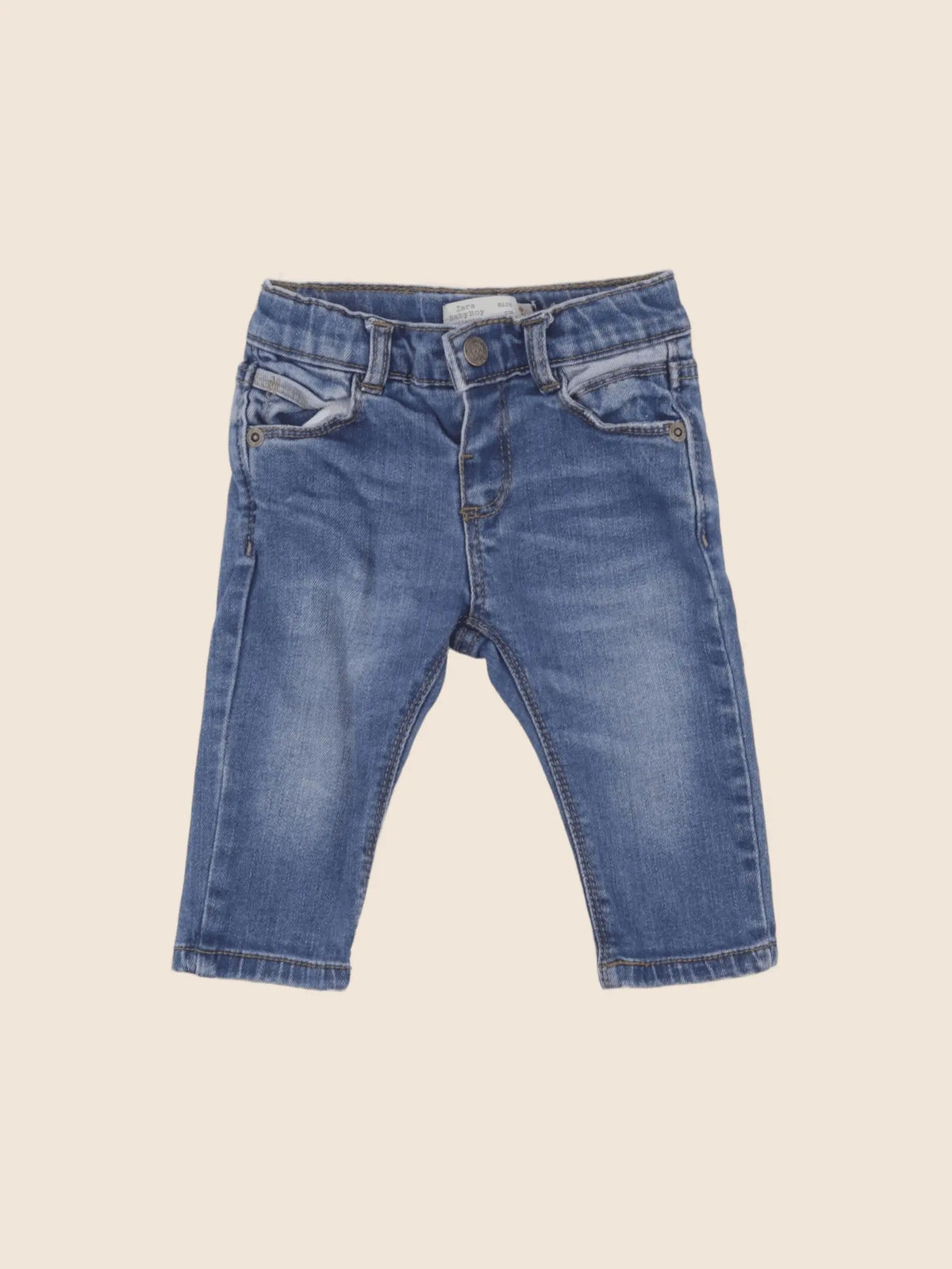 Zara - jean bleu - 3/6 mois