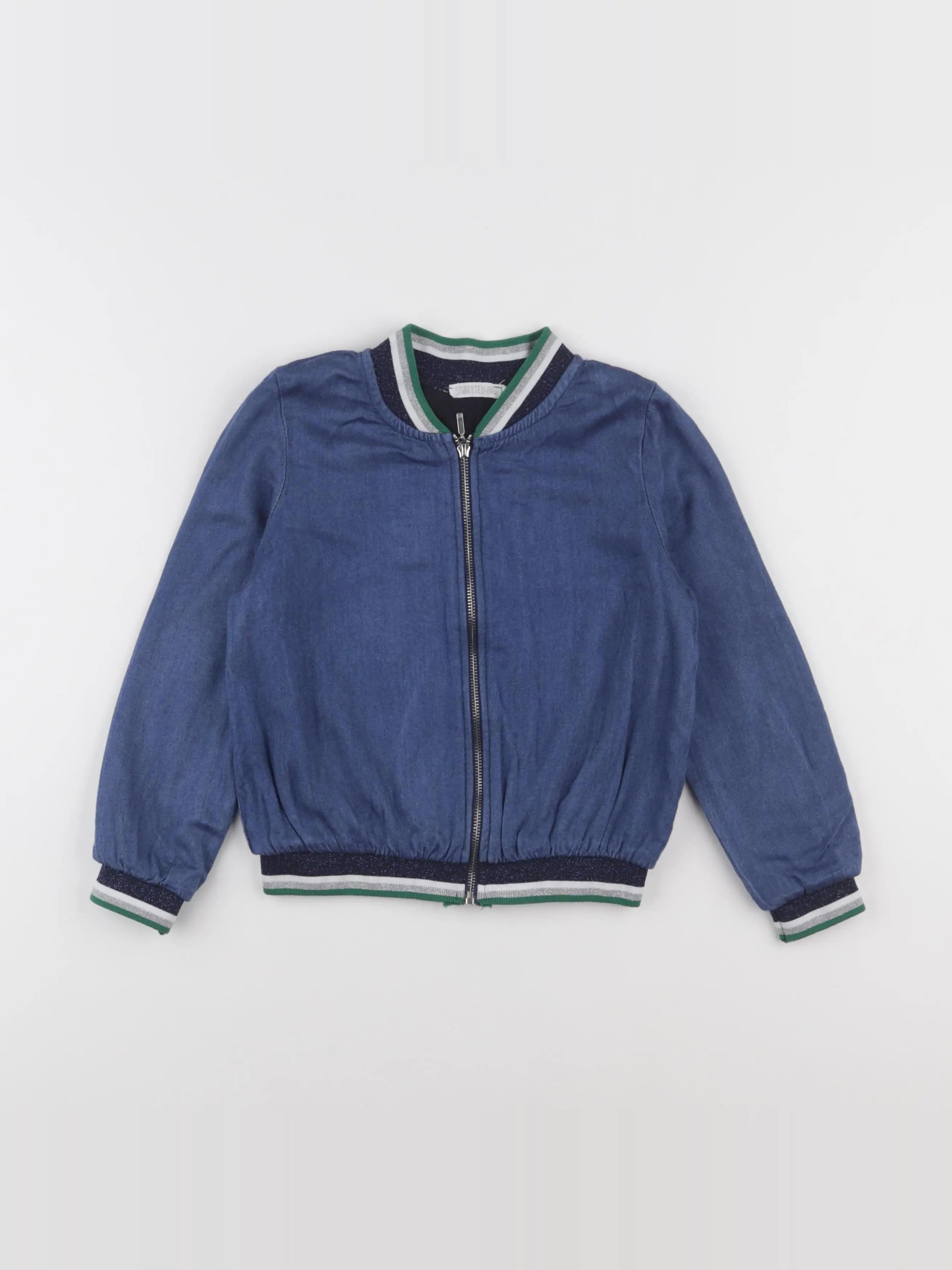 Storytelling - veste bleu - 5 ans