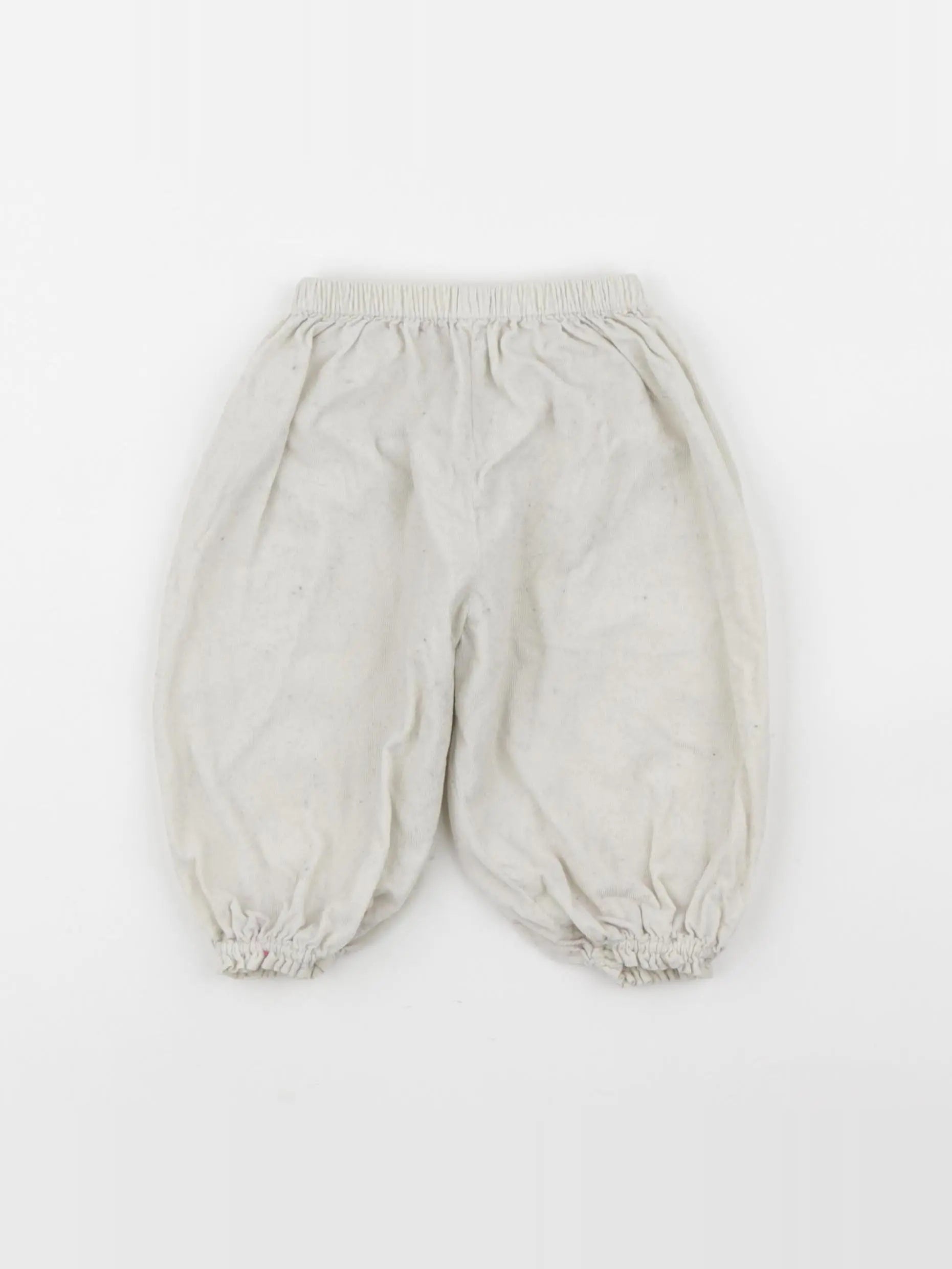 Bonton - sarouel beige - 12 mois