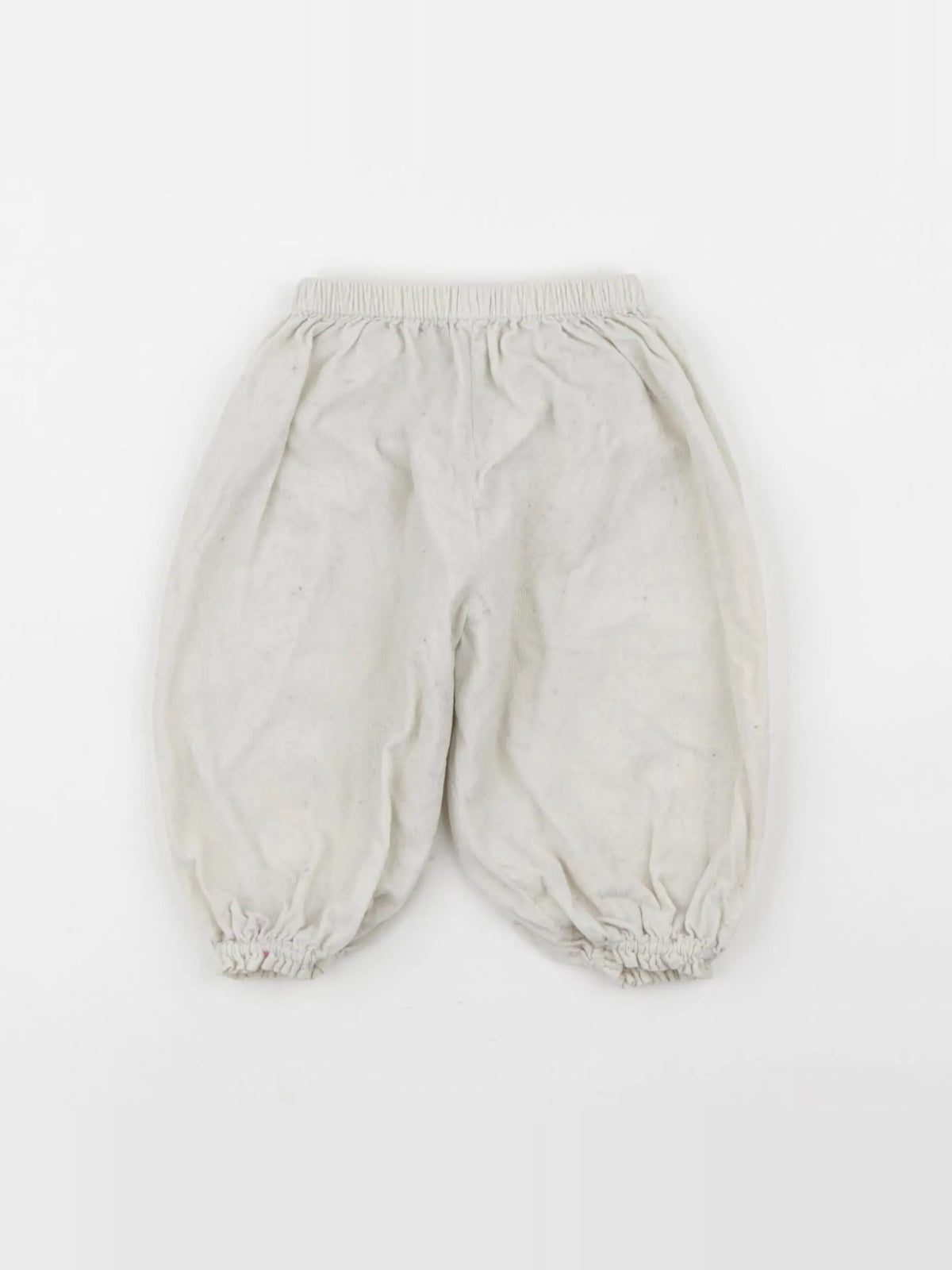 Bonton - sarouel beige - 12 mois