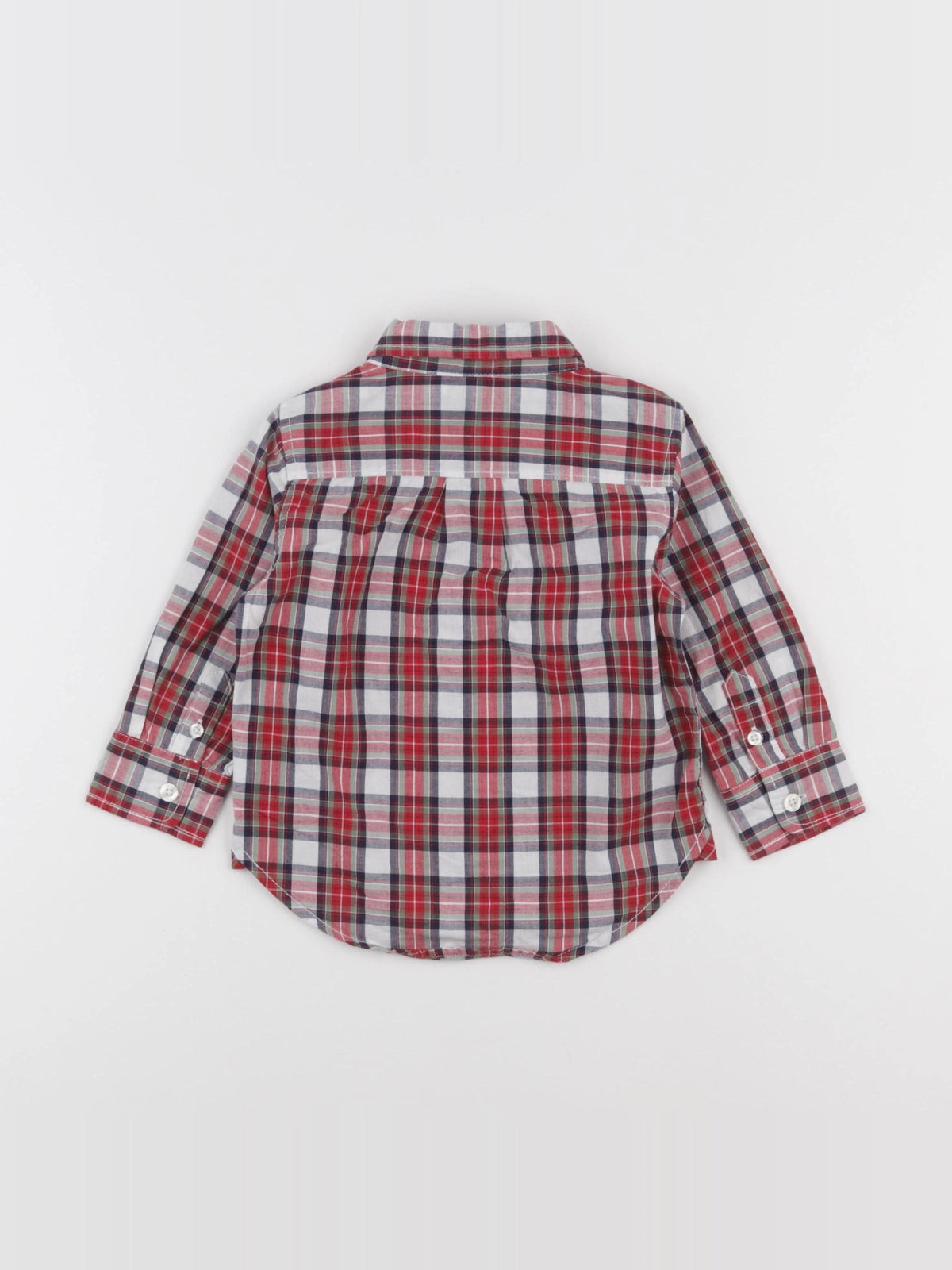 GAP - chemise rouge - 12/18 mois