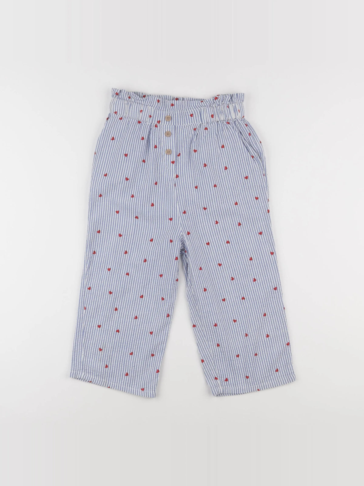 Vertbaudet - pantalon bleu - 9 ans