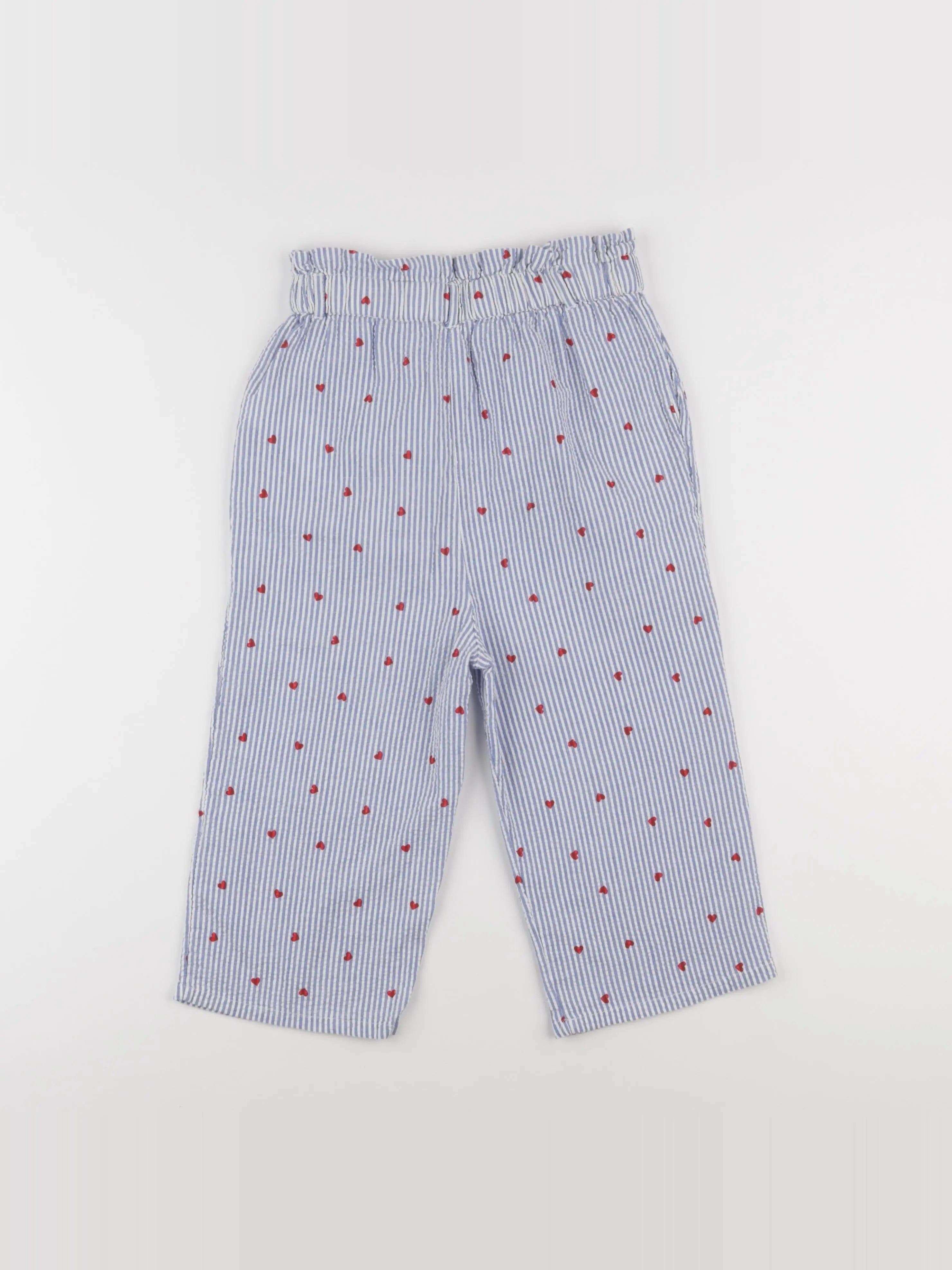 Vertbaudet - pantalon bleu - 9 ans