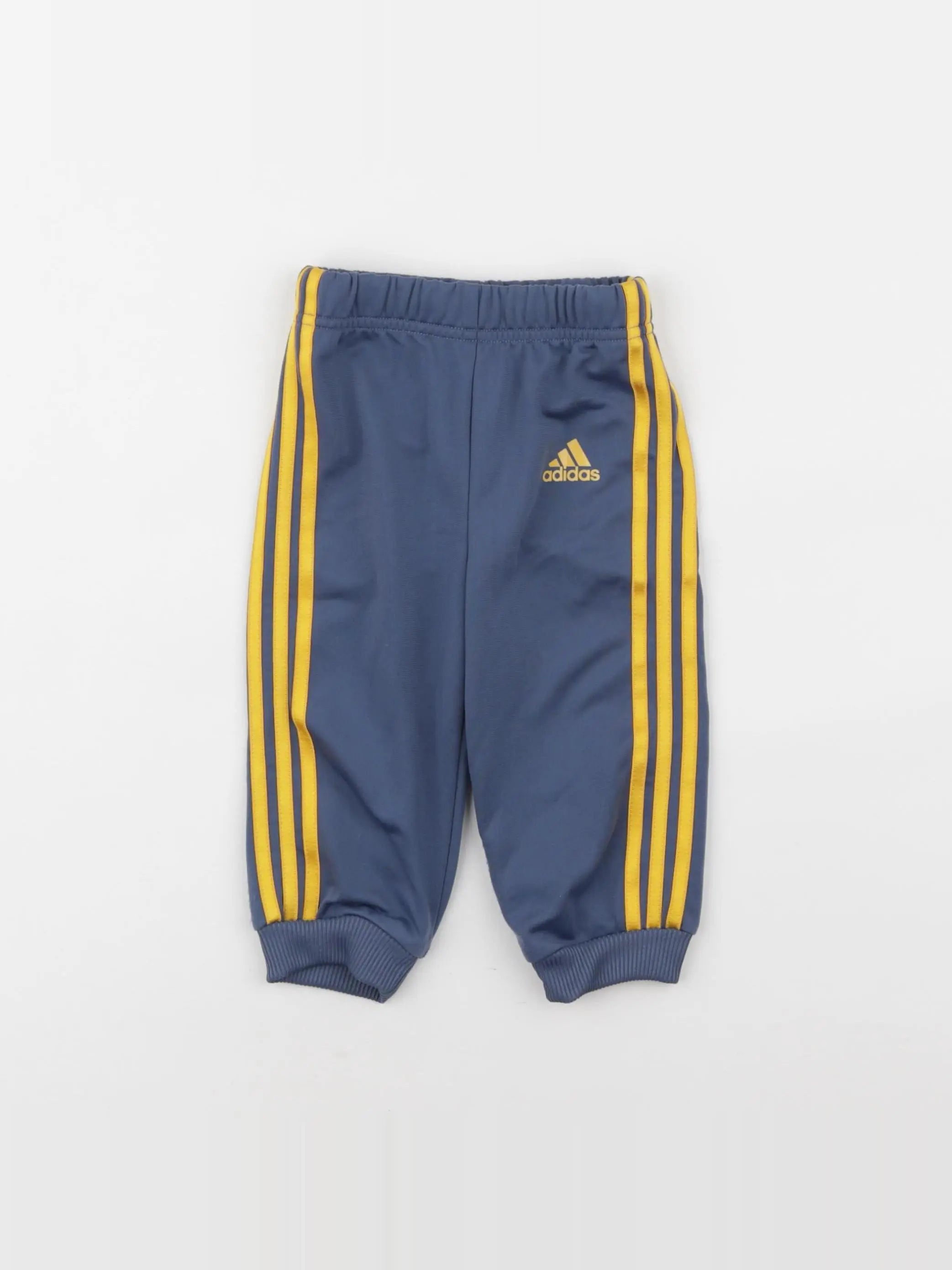 Adidas - jogging bleu, orange - 6/9 mois
