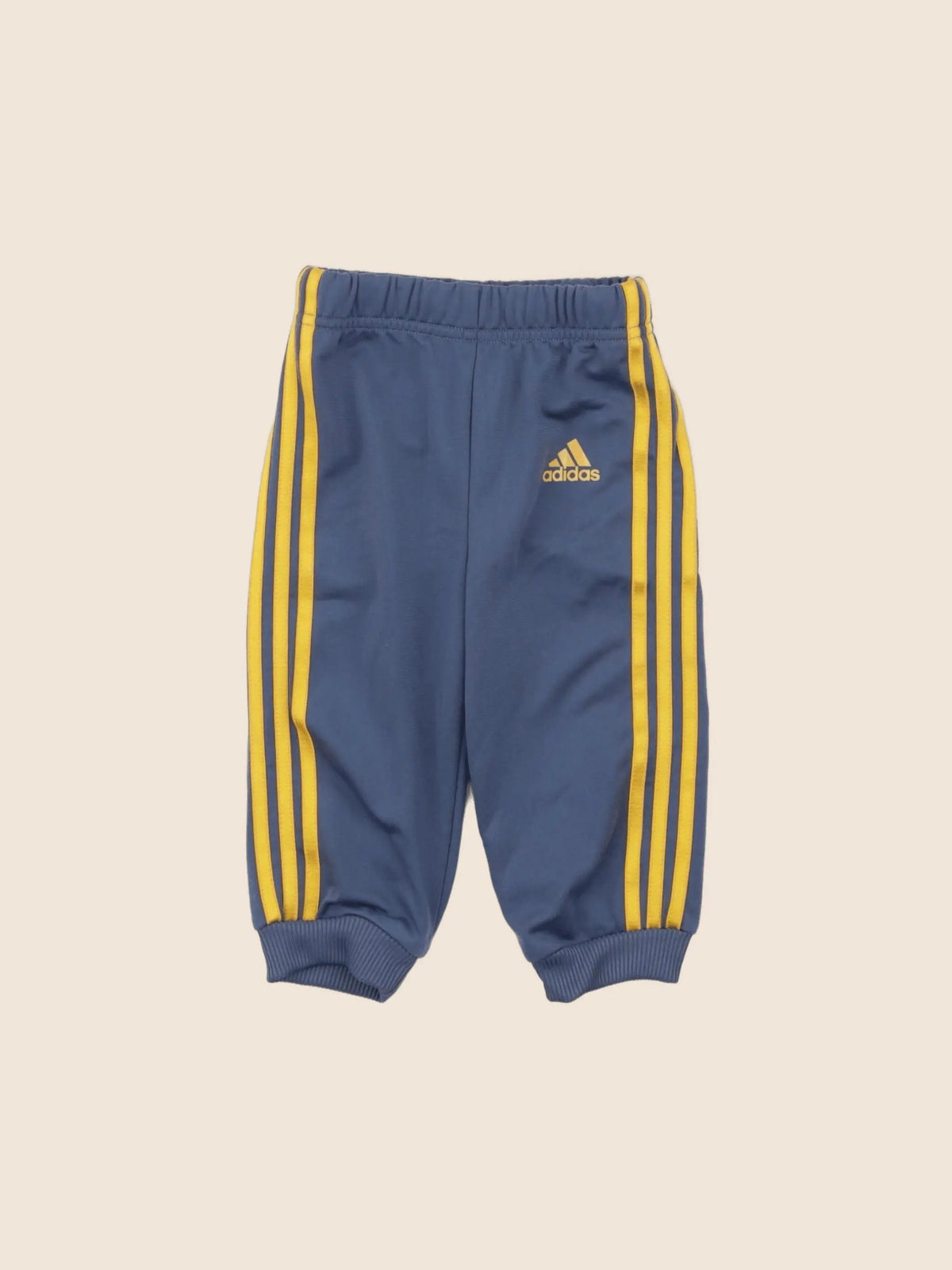 Adidas - jogging bleu, orange - 6/9 mois