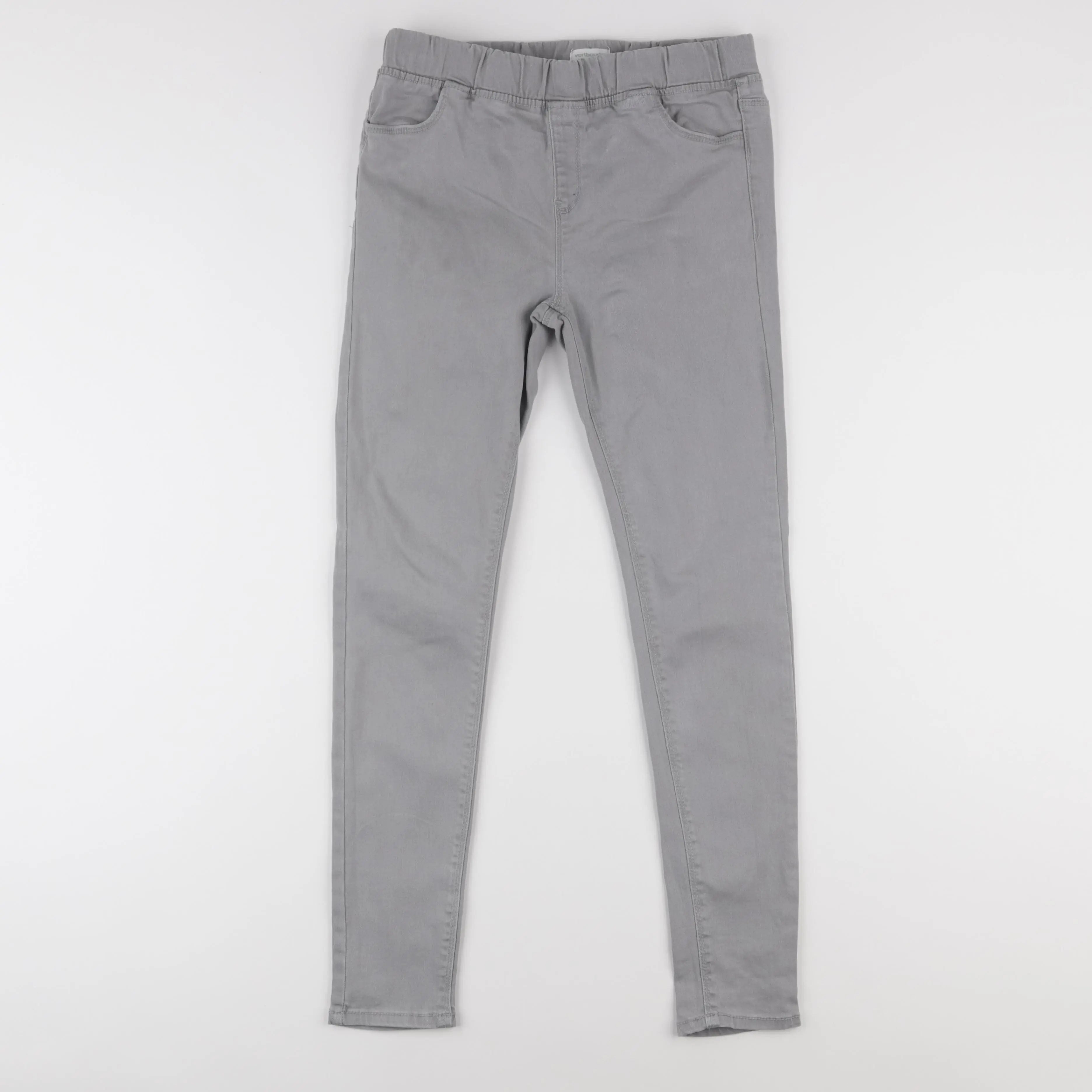 Vertbaudet - jegging gris - 12 ans