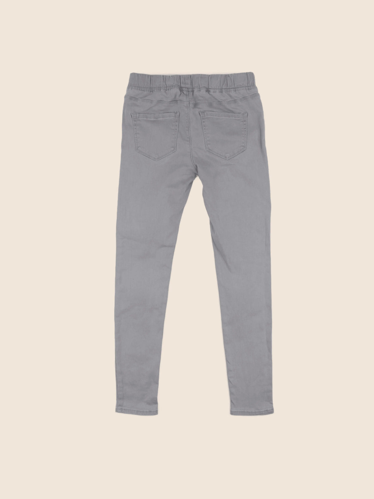 Vertbaudet - jegging gris - 12 ans