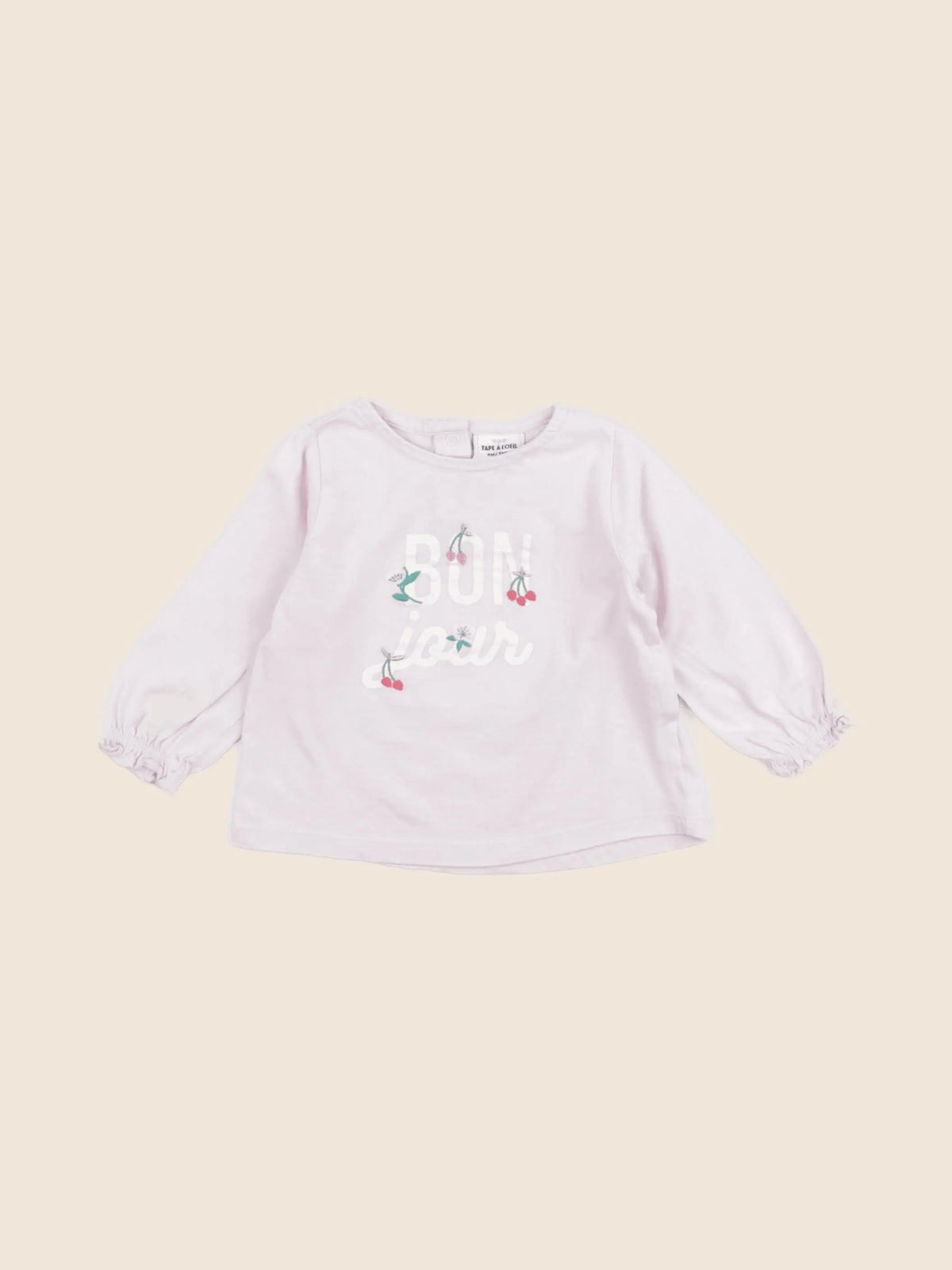 Tape à l'oeil - tee-shirt rose - 9 mois