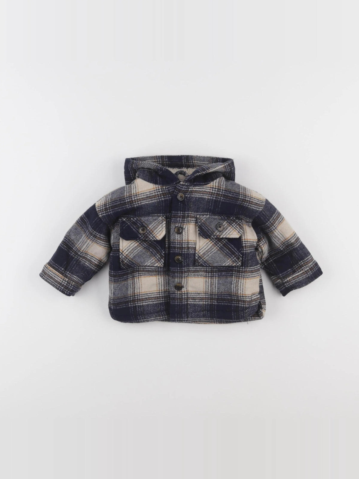 Vertbaudet - veste bleu - 6 mois