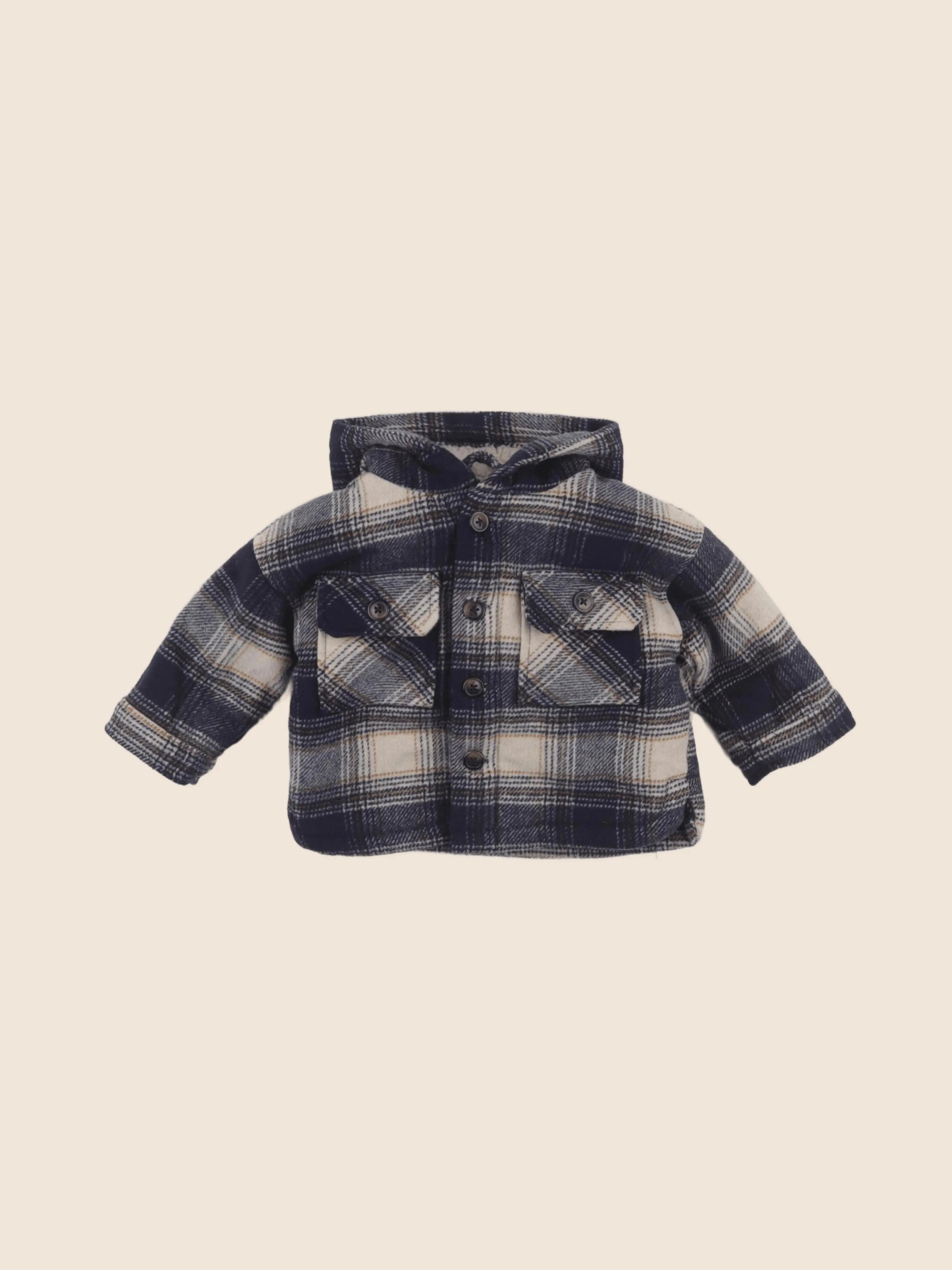 Vertbaudet - veste bleu - 6 mois
