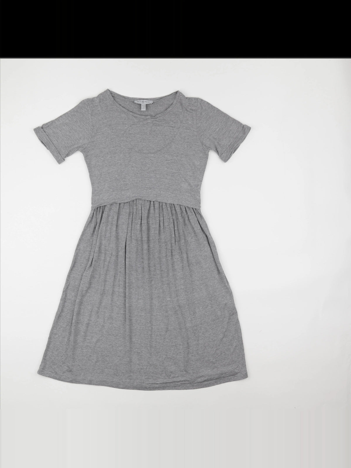 Envie de fraise - robe grossesse gris - 34 à 36