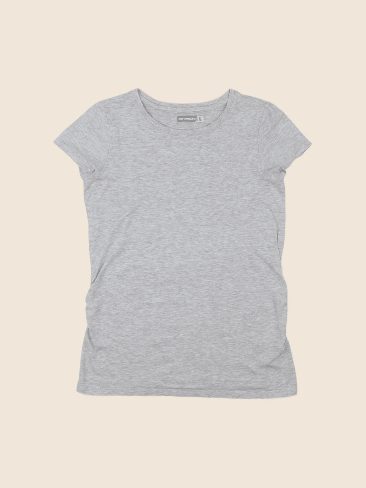 Vertbaudet - tee-shirt grossesse gris - 34 à 36