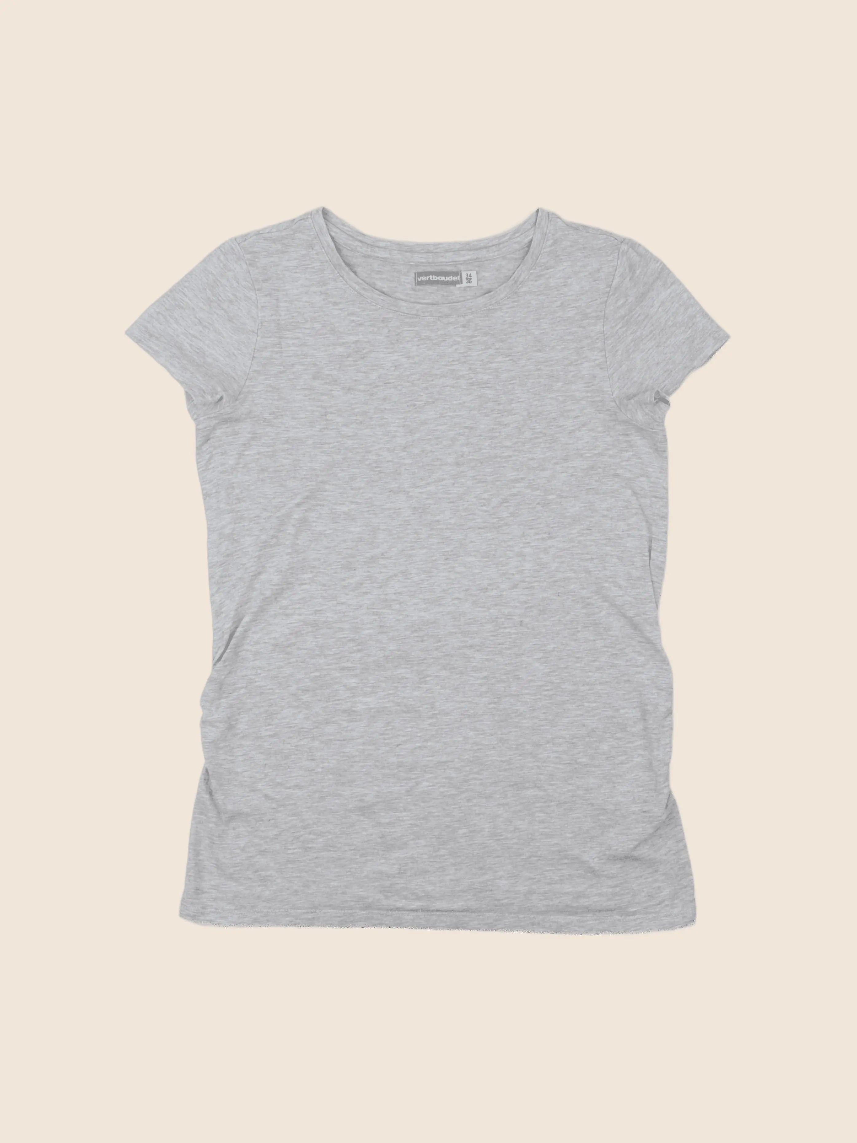 Vertbaudet - tee-shirt grossesse gris - 34 à 36