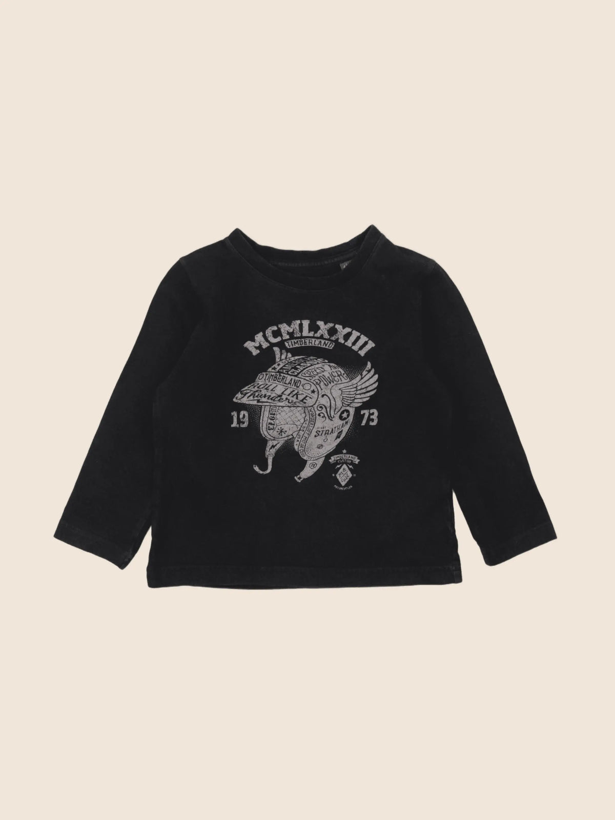 Timberland - tee-shirt noir - 4 ans