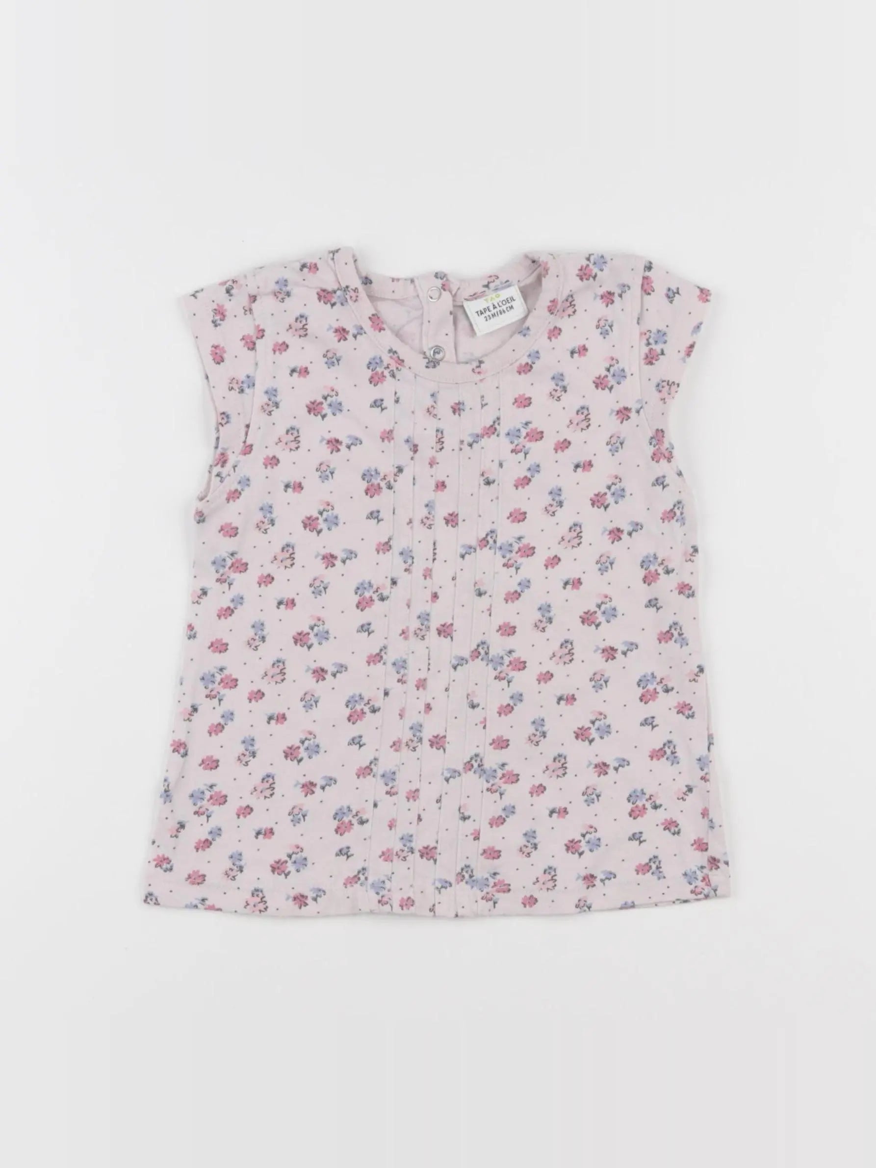Tape à l'oeil - tee-shirt rose - 24 mois