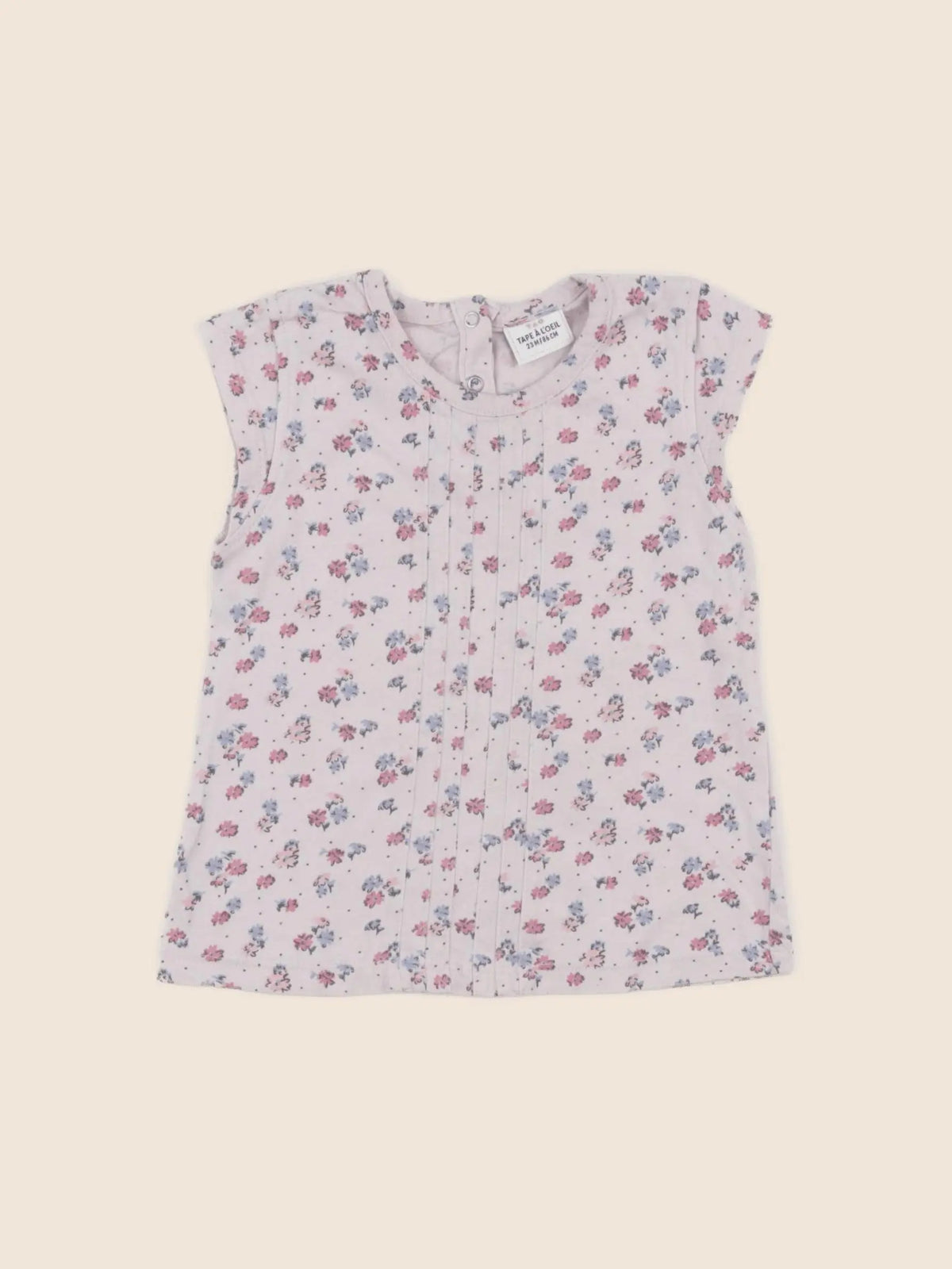 Tape à l'oeil - tee-shirt rose - 24 mois