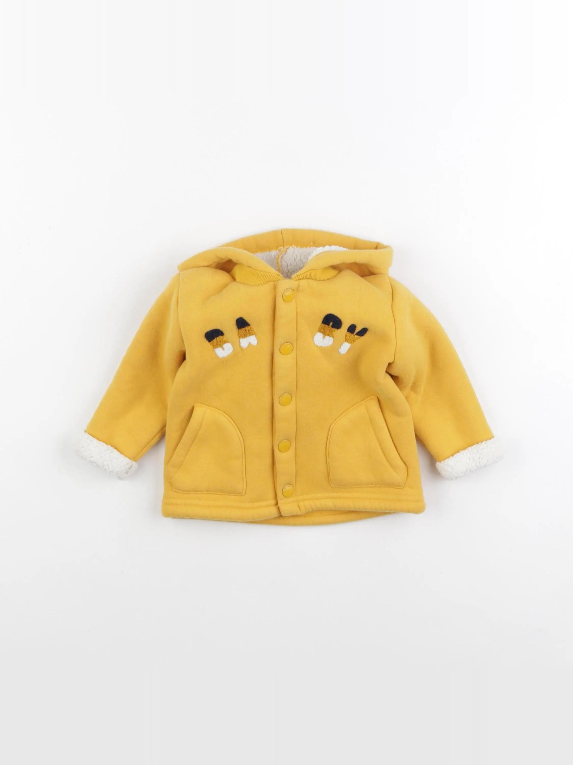 Tape à l'oeil - sweat jaune - 6 mois