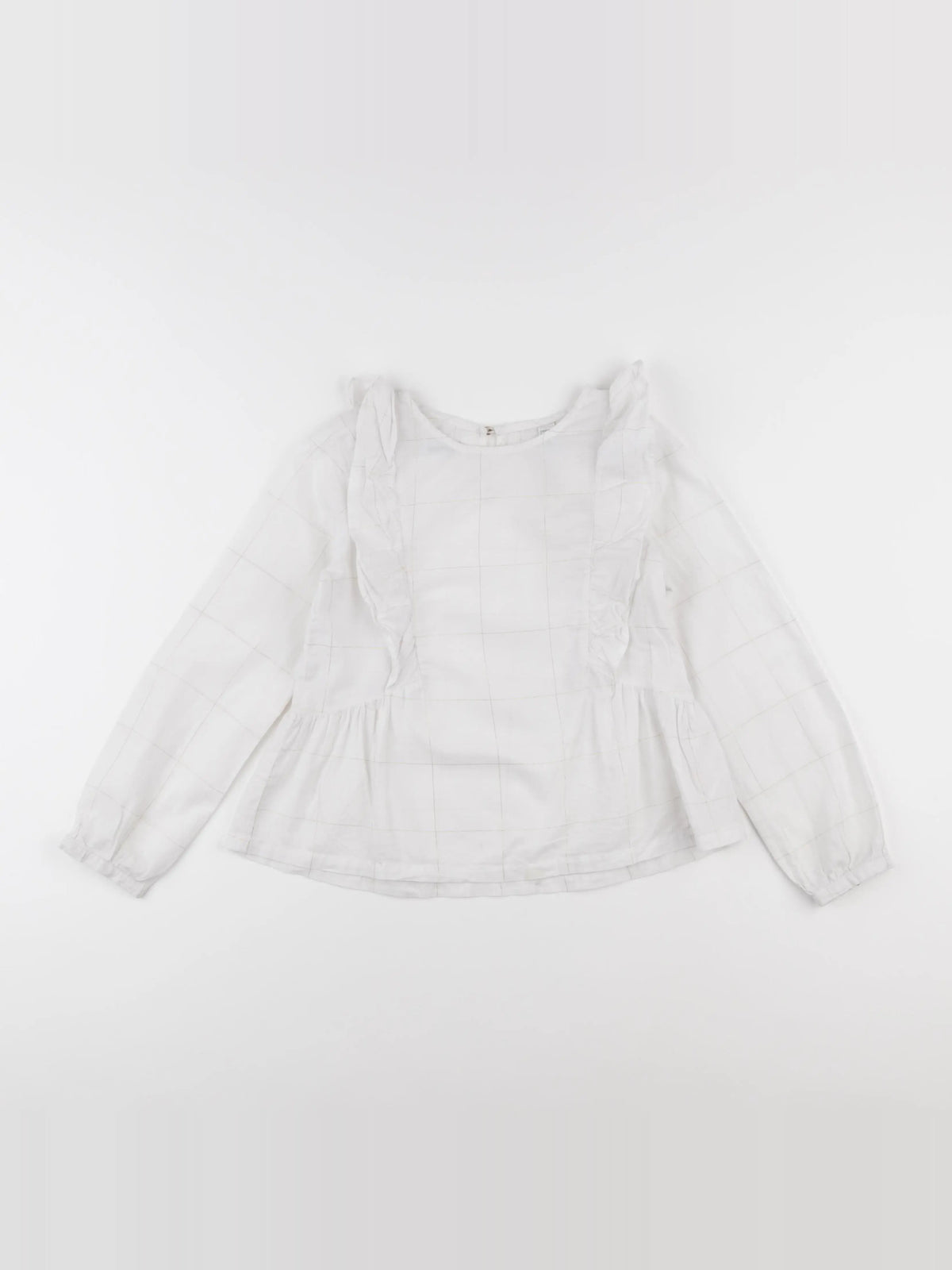 Okaidi - blouse blanc - 8 ans