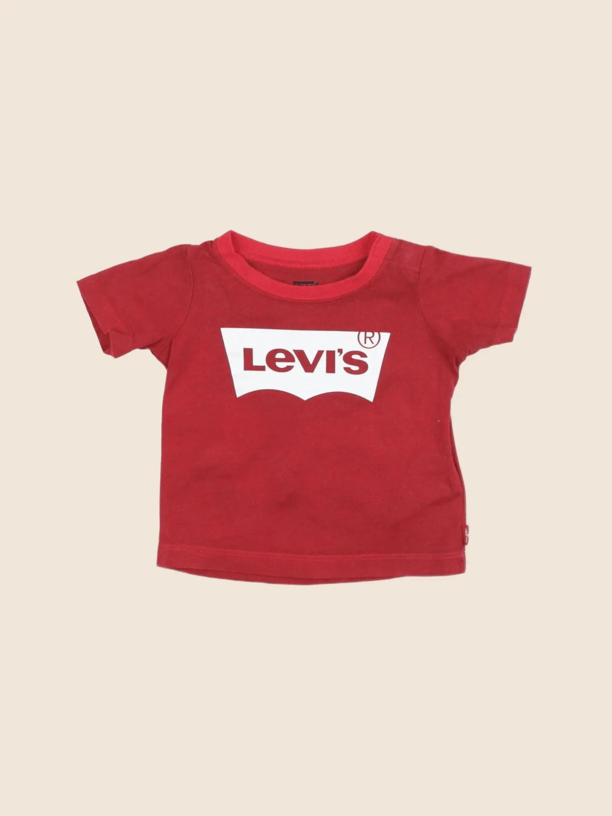 Levi's - tee-shirt rouge - 6 mois