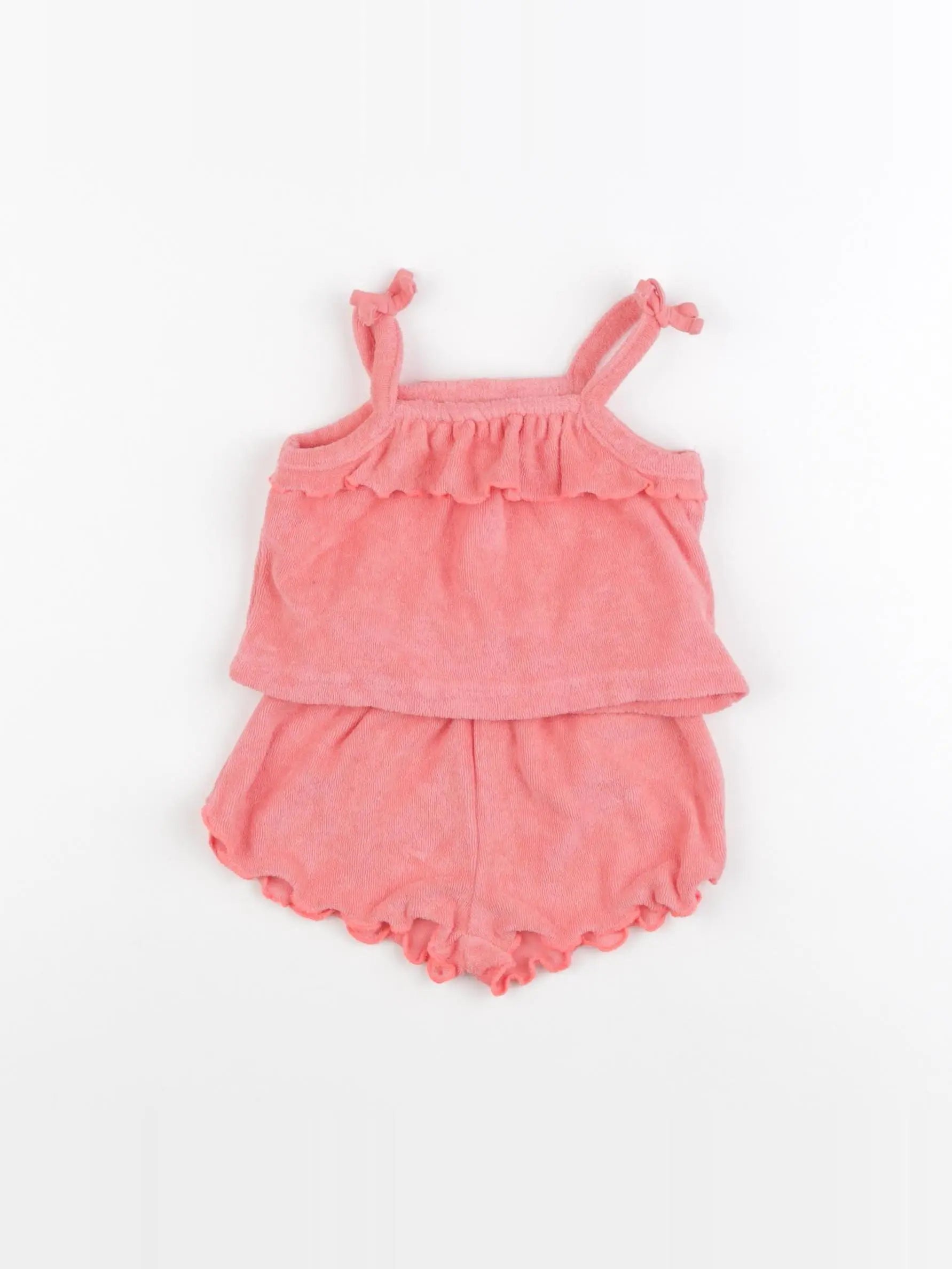 Vertbaudet - ensemble rose - 3 mois