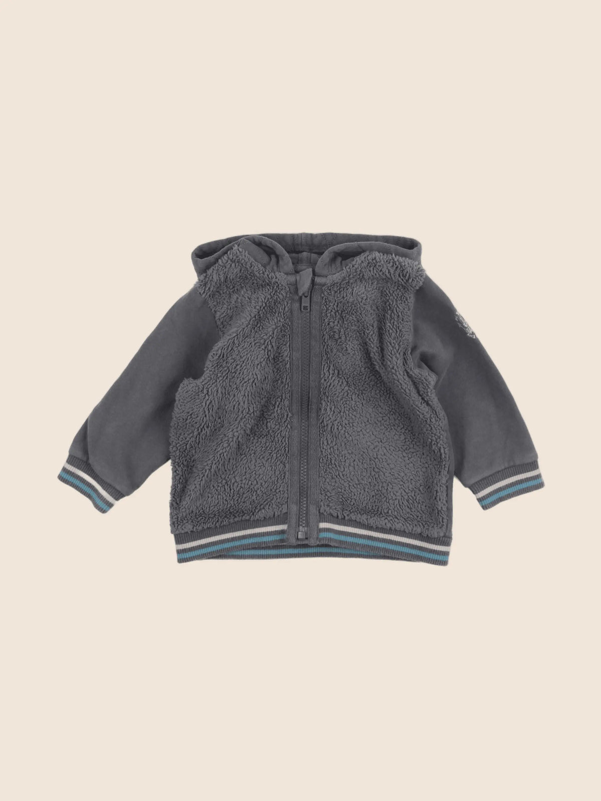 IKKS - sweat gris - 18 mois