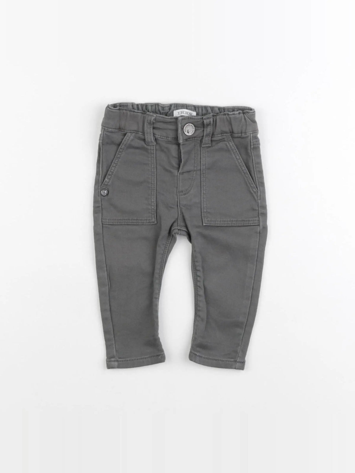IKKS - pantalon gris - 6 mois