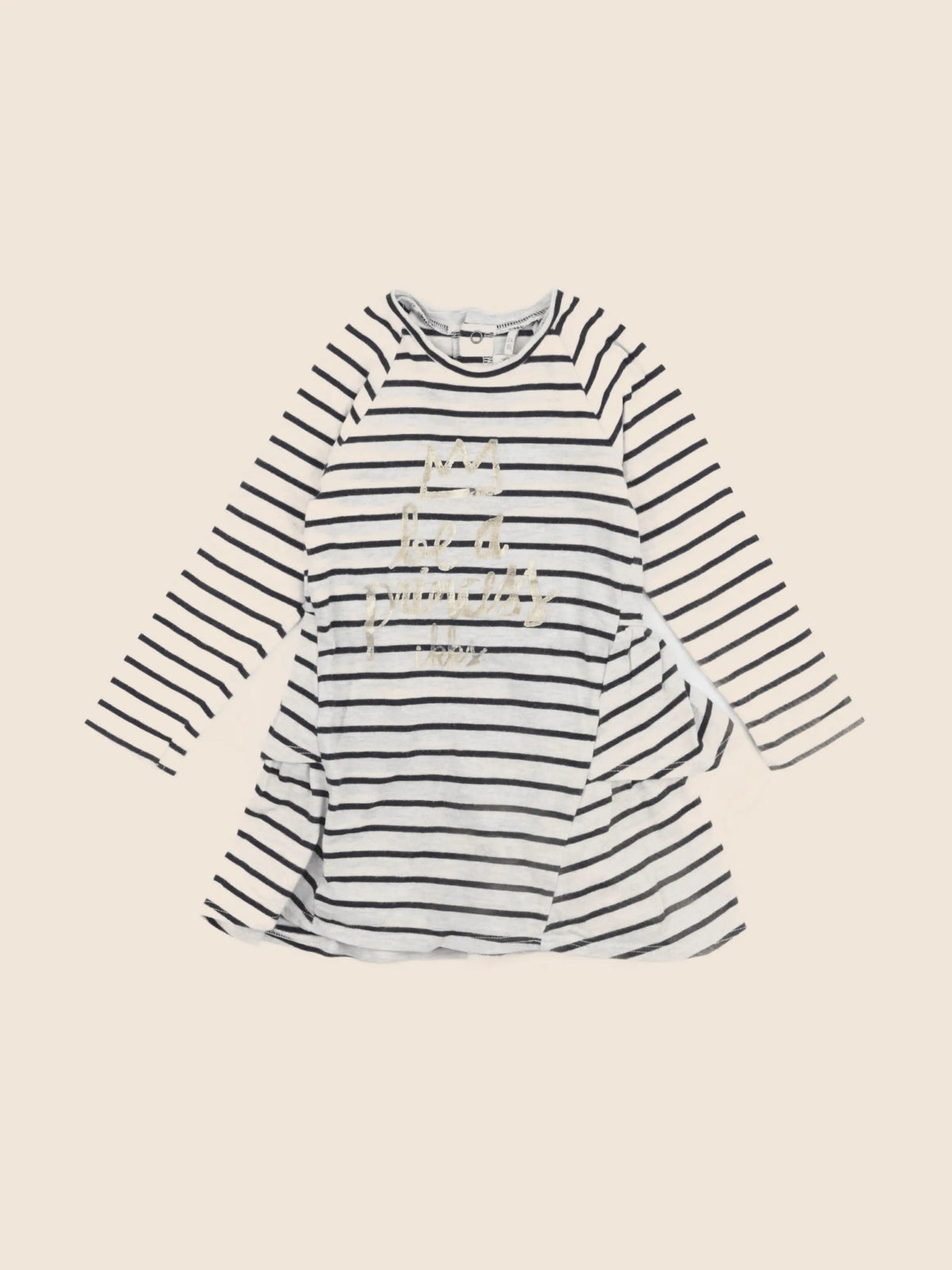 IKKS - robe bleu - 2 ans
