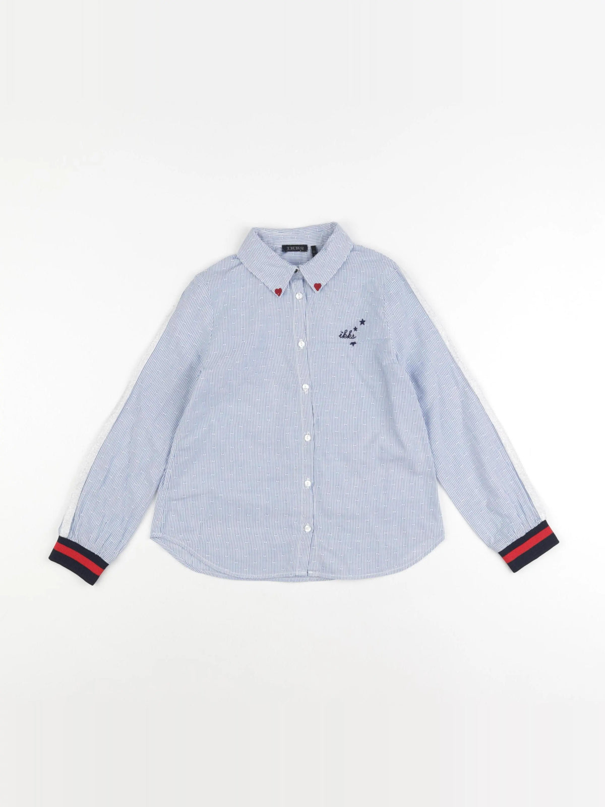IKKS - chemise bleu - 6 ans