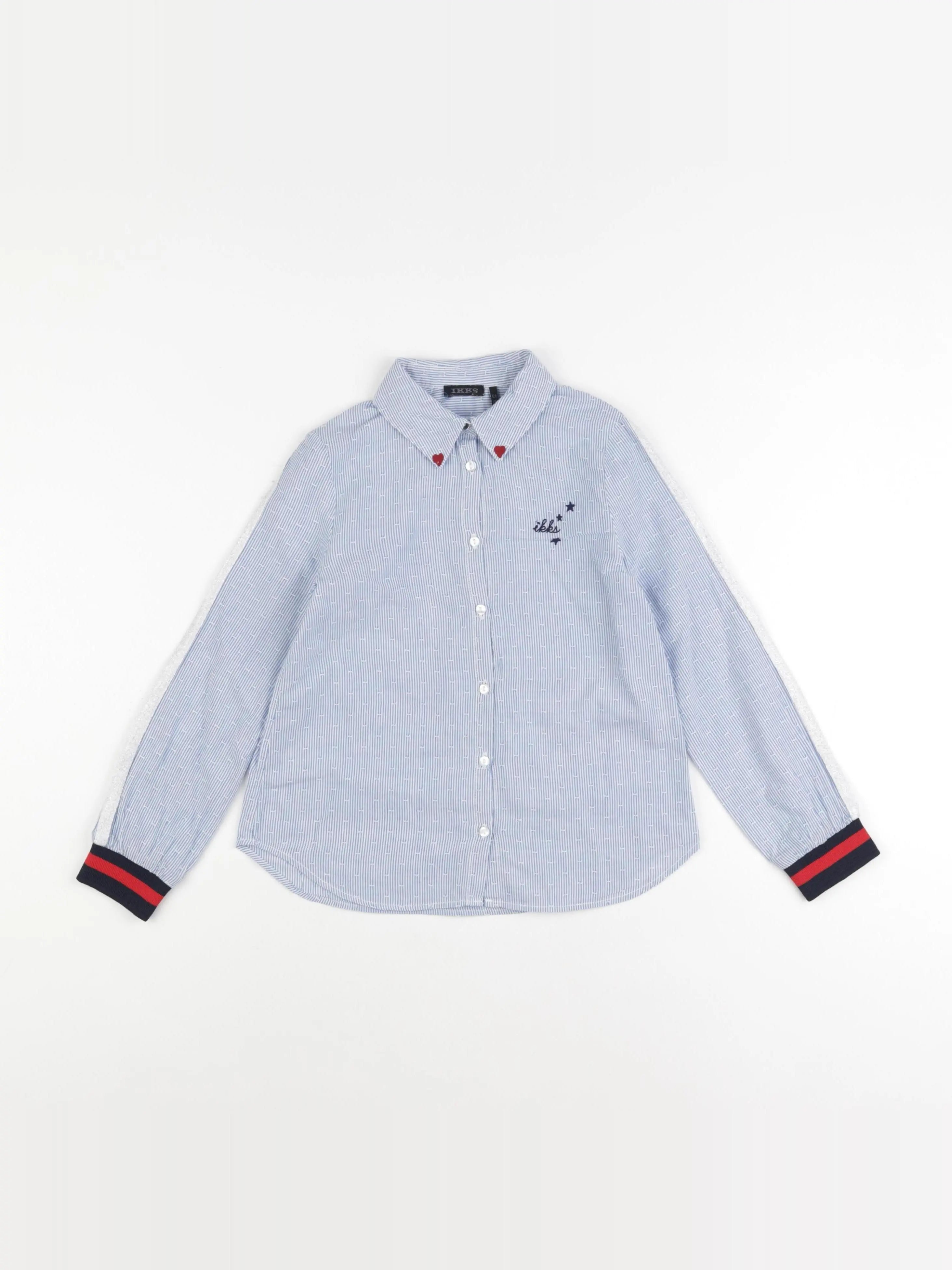 IKKS - chemise bleu - 6 ans