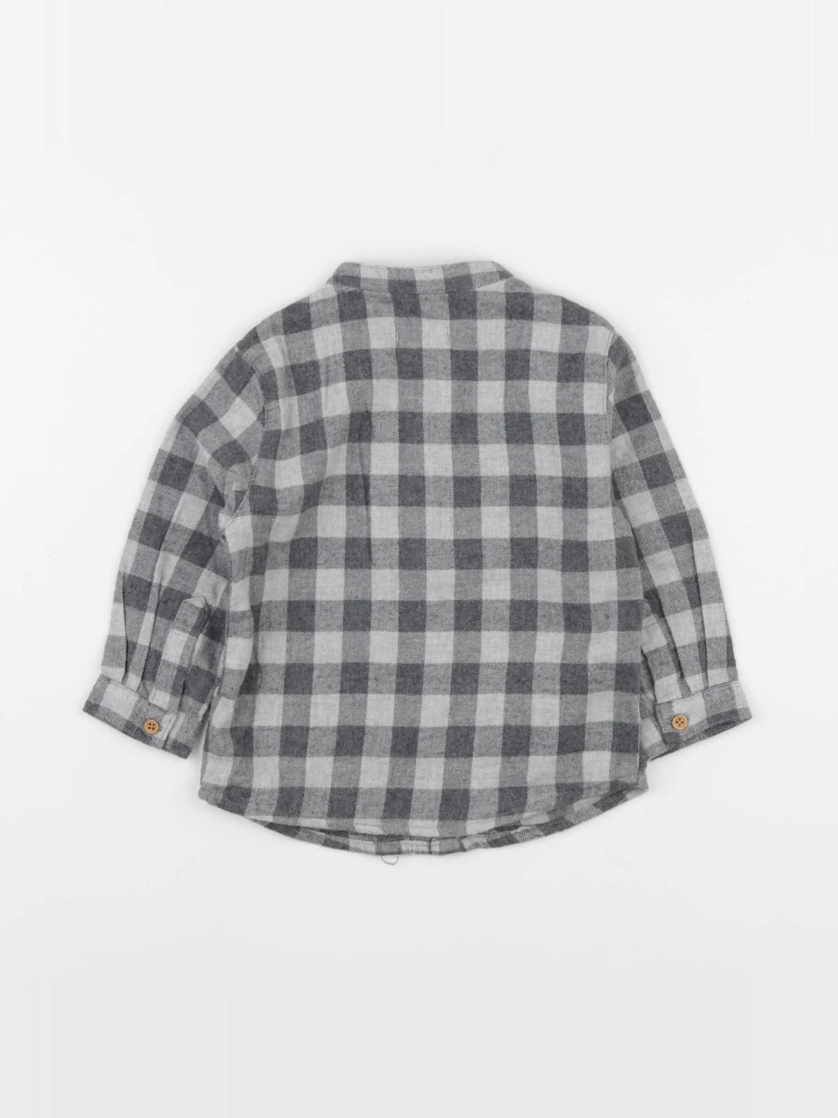 Boutchou - chemise gris - 12 mois