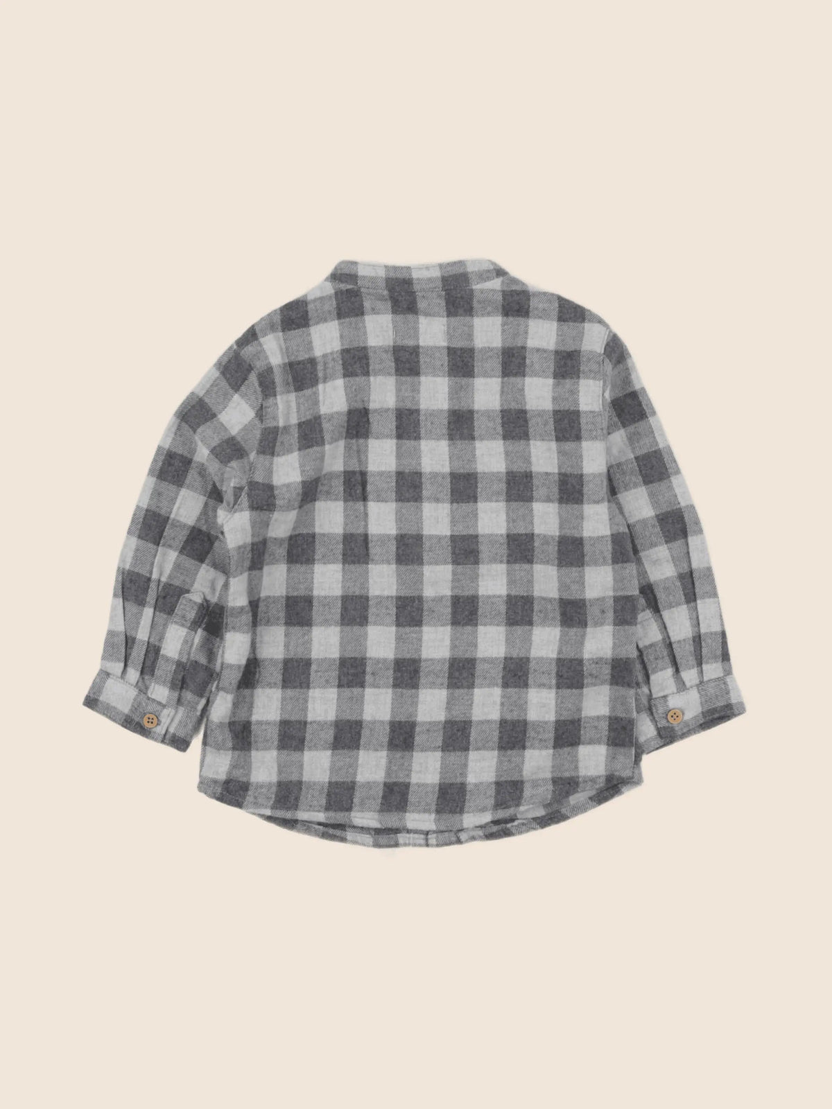 Boutchou - chemise gris - 12 mois