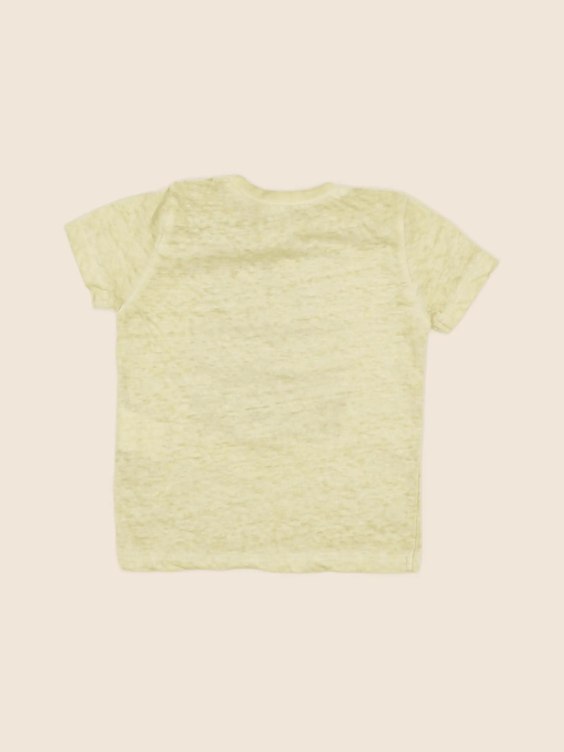 IKKS - tee-shirt jaune - 12 mois