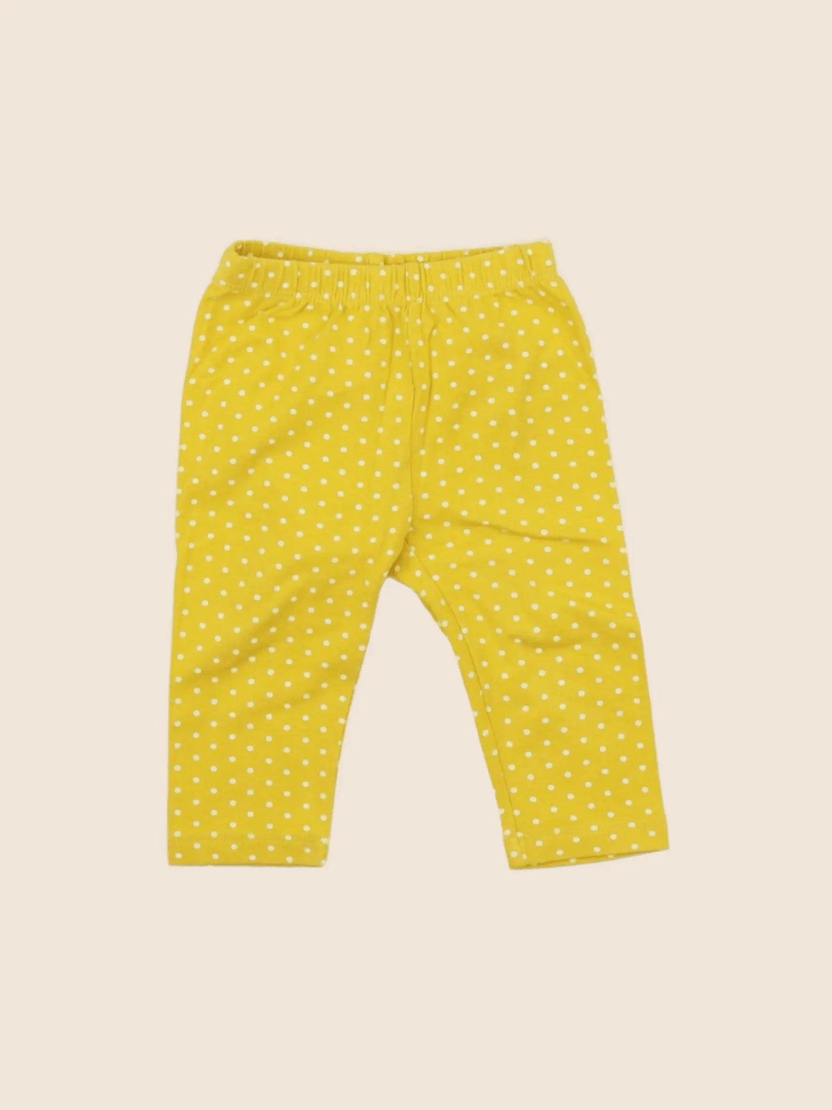 GAP - legging jaune - 3/6 mois