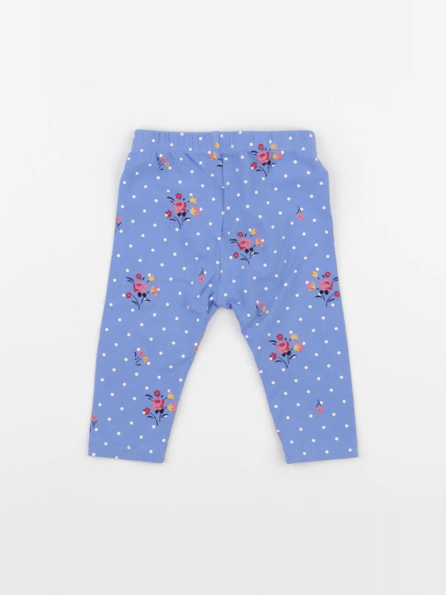 GAP - legging bleu - 3/6 mois