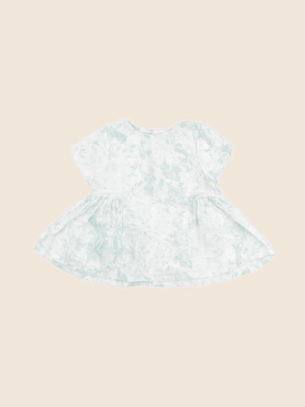 Boutchou - blouse vert - 18 mois