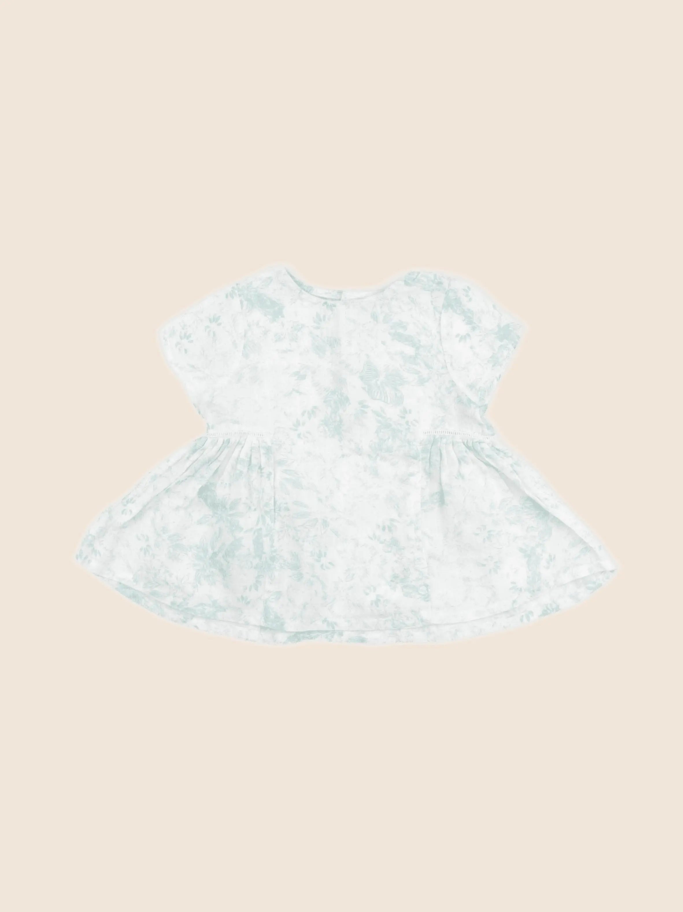 Boutchou - blouse vert - 18 mois