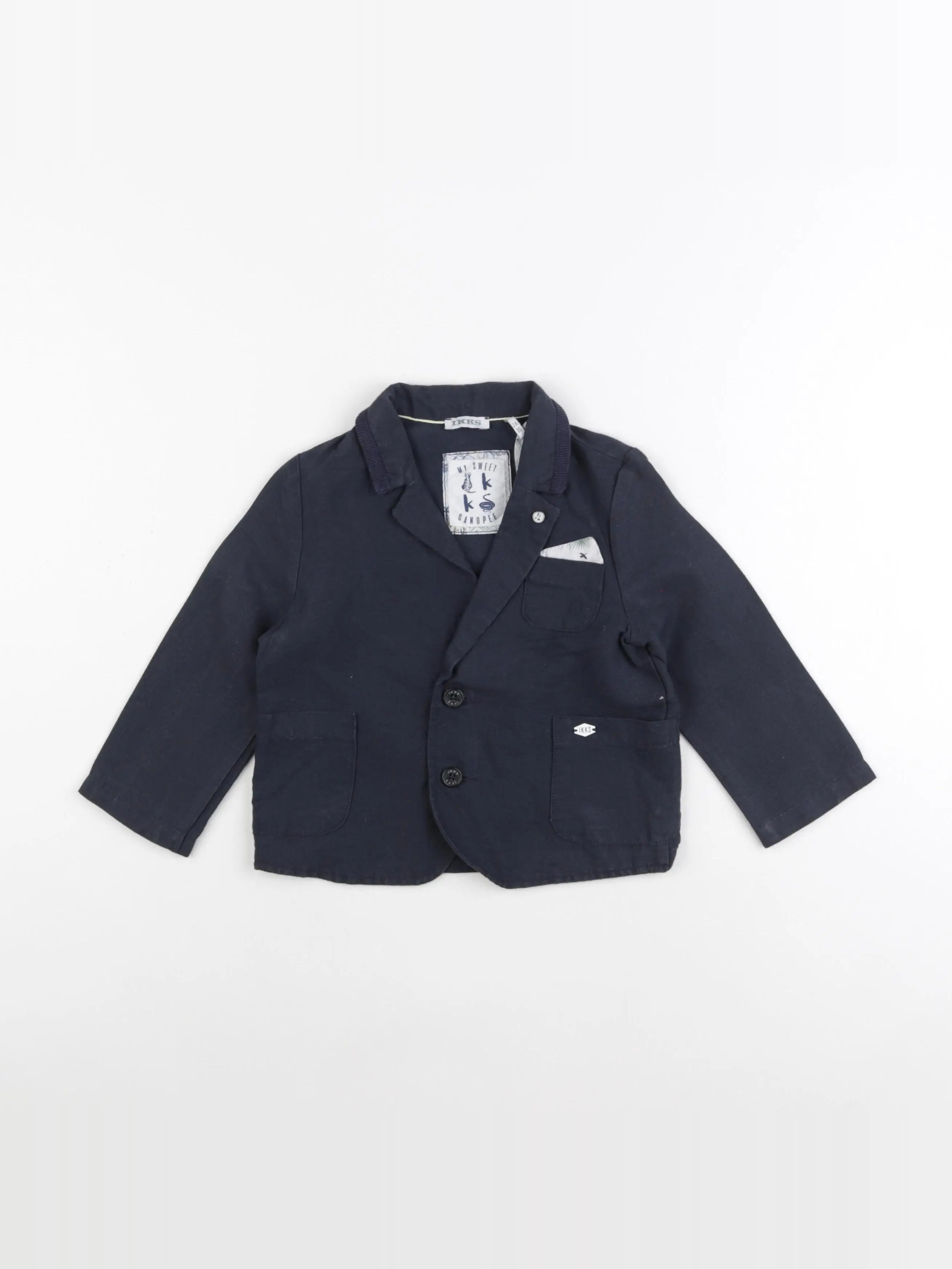 IKKS - veste noir - 2 ans