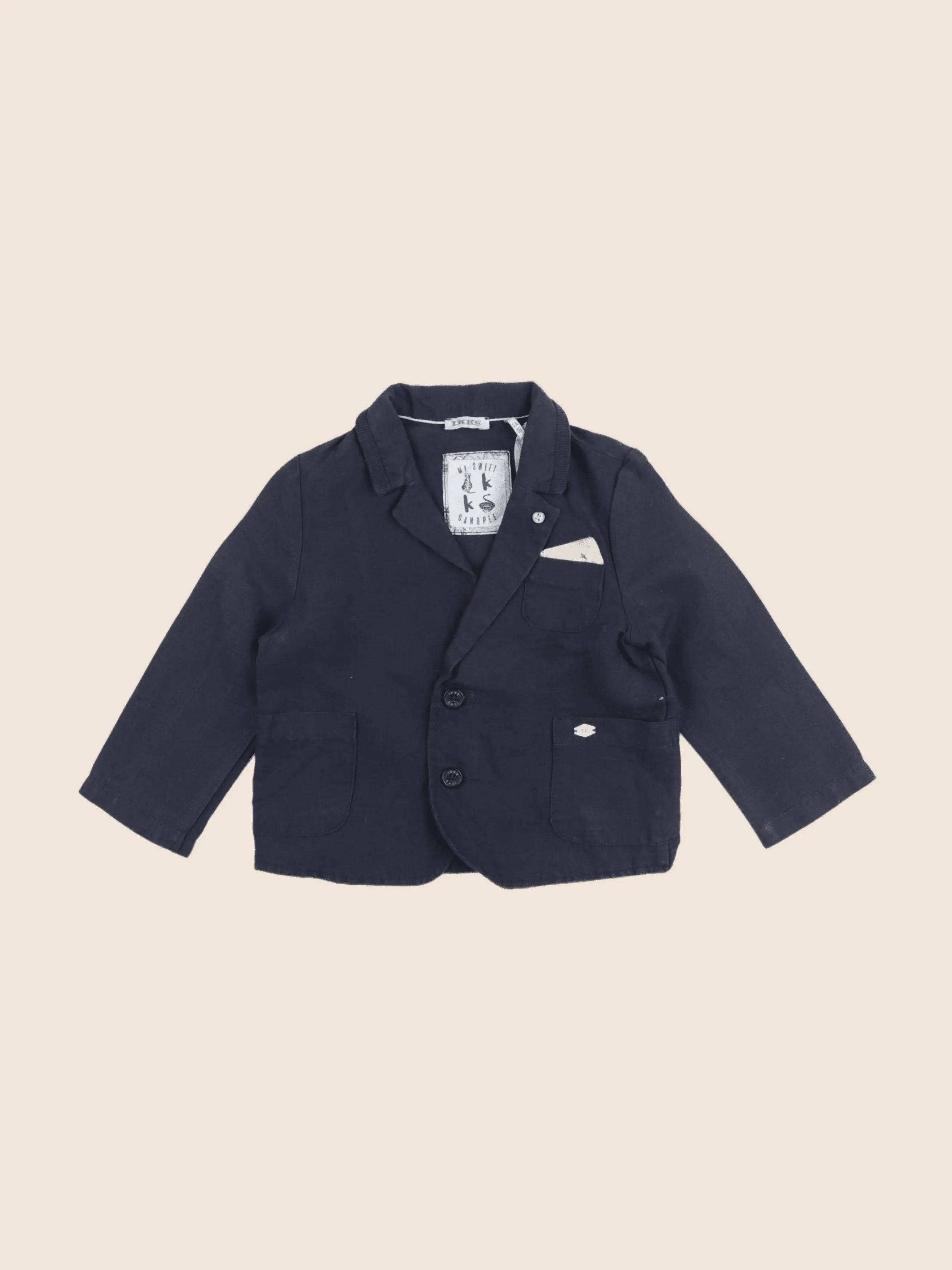 IKKS - veste noir - 2 ans