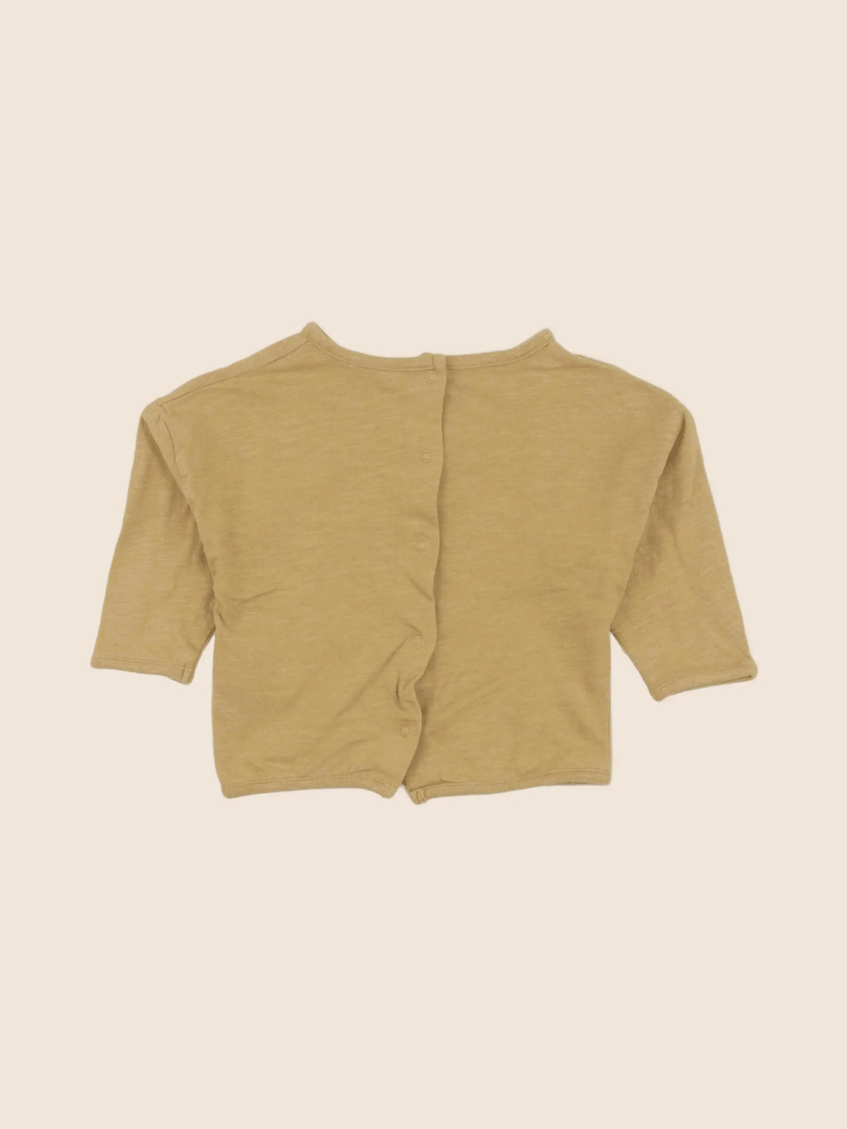 Vertbaudet - tee-shirt jaune - 9 mois