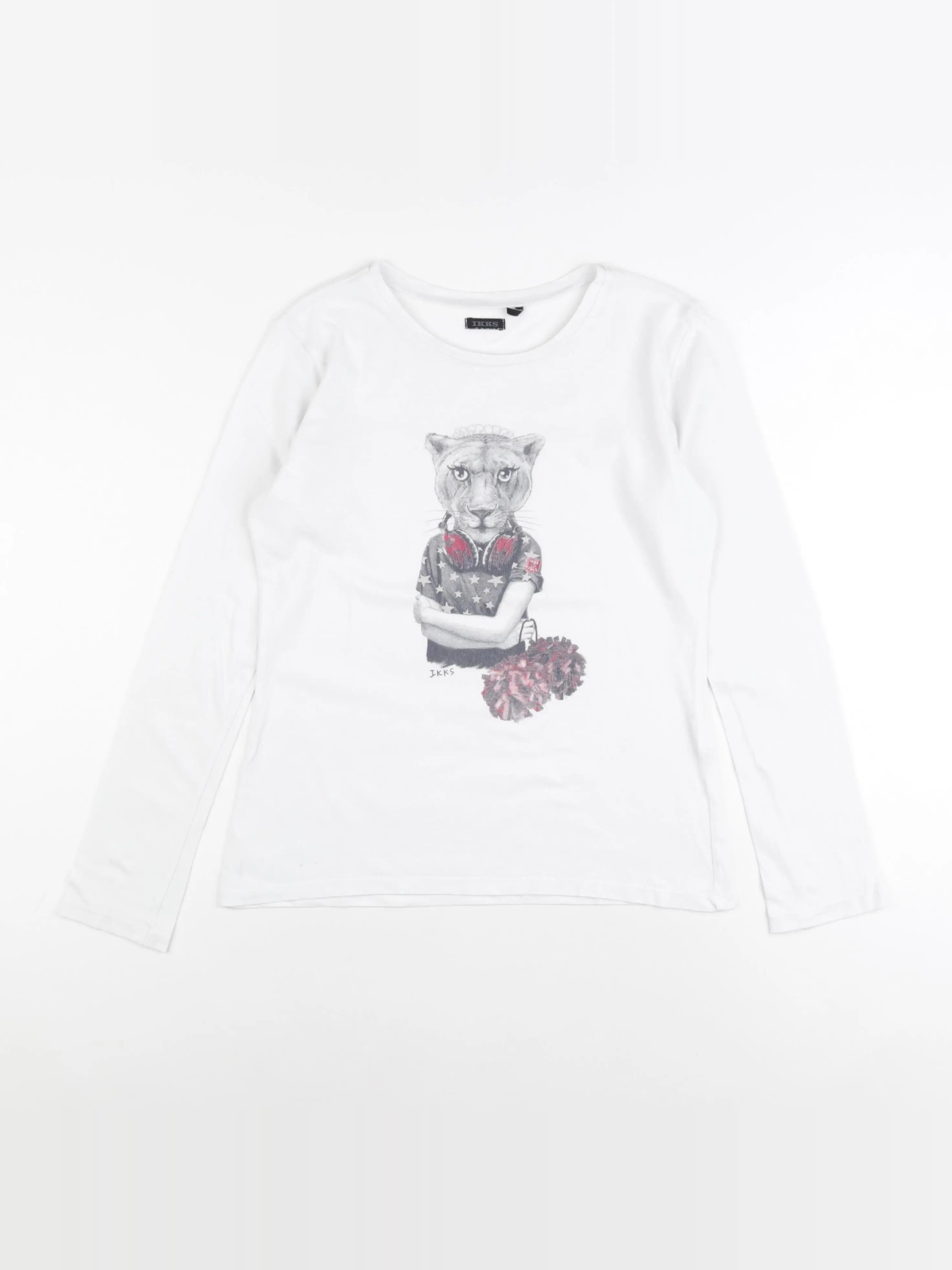 IKKS - tee-shirt blanc - 12 ans