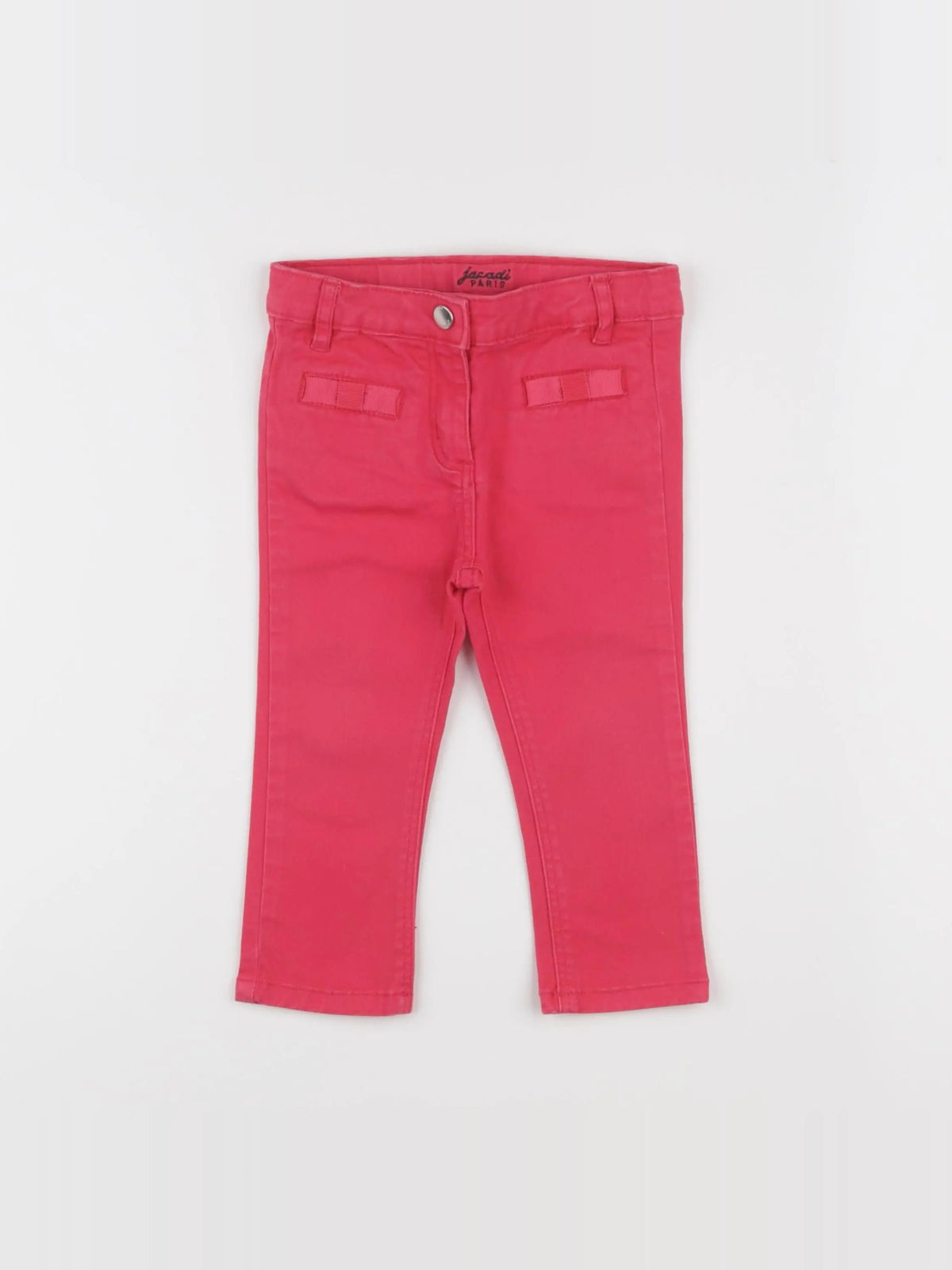 Jacadi - jean rouge - 18 mois