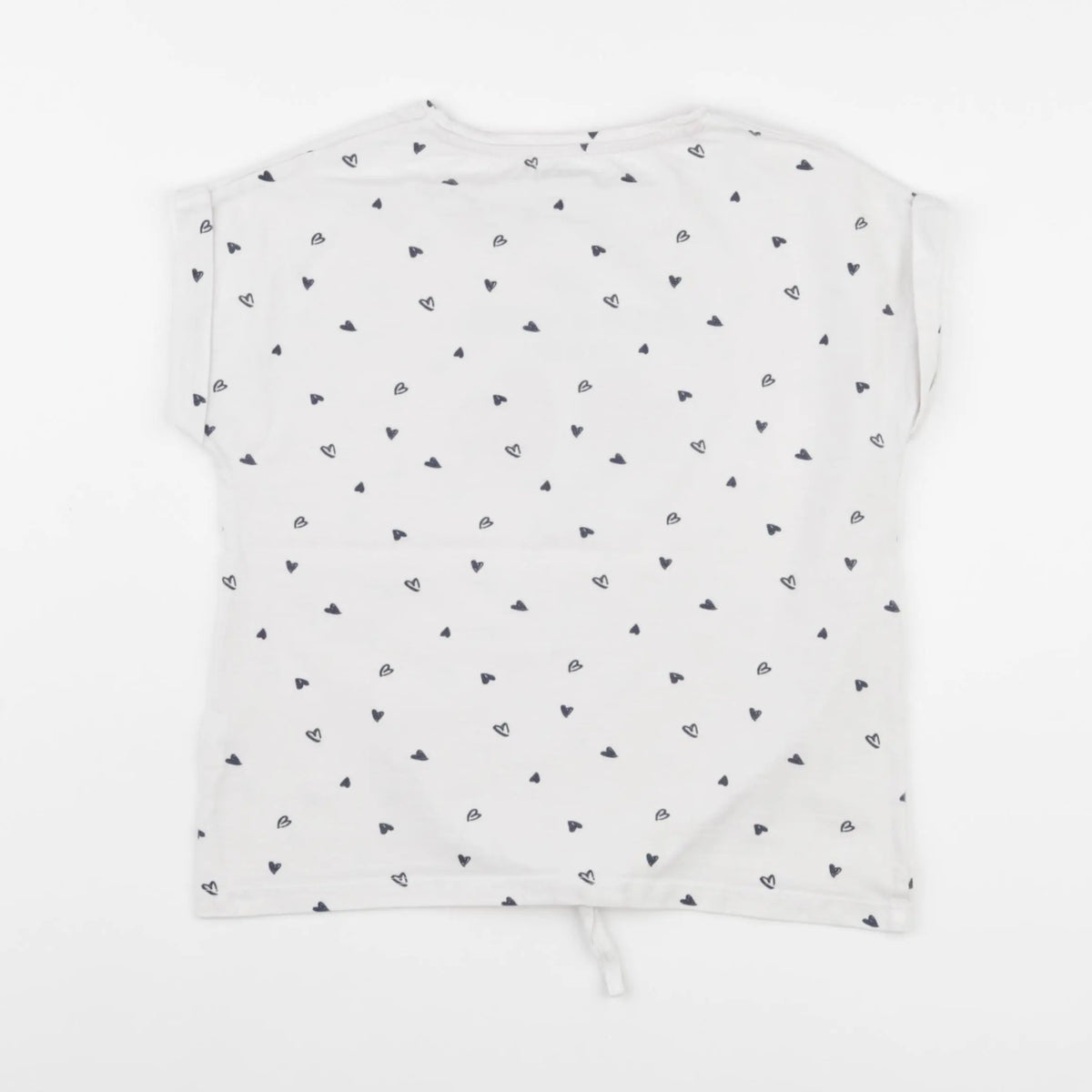 Vertbaudet - tee-shirt blanc, bleu - 10 ans