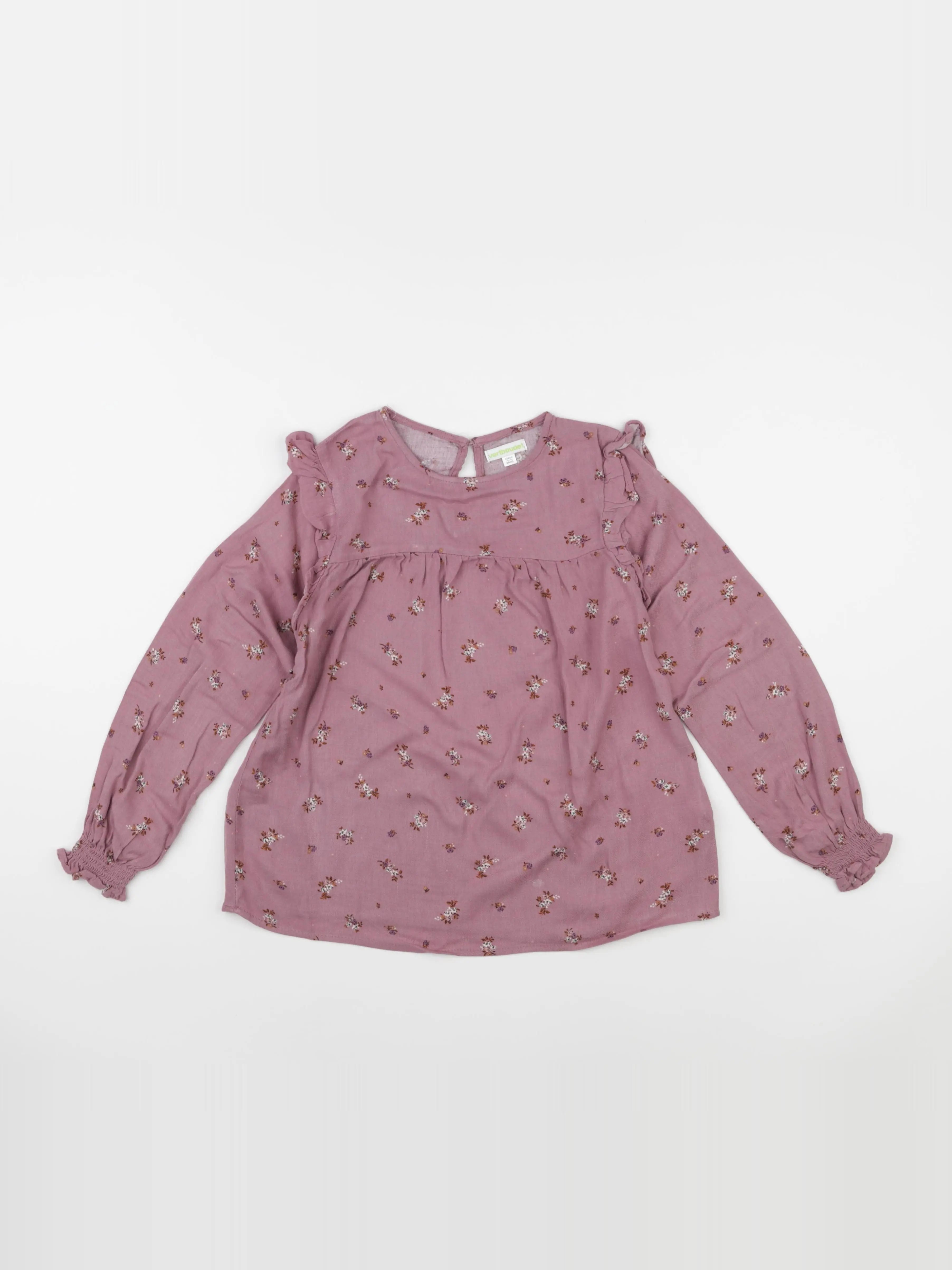 Vertbaudet - blouse rose - 9 ans