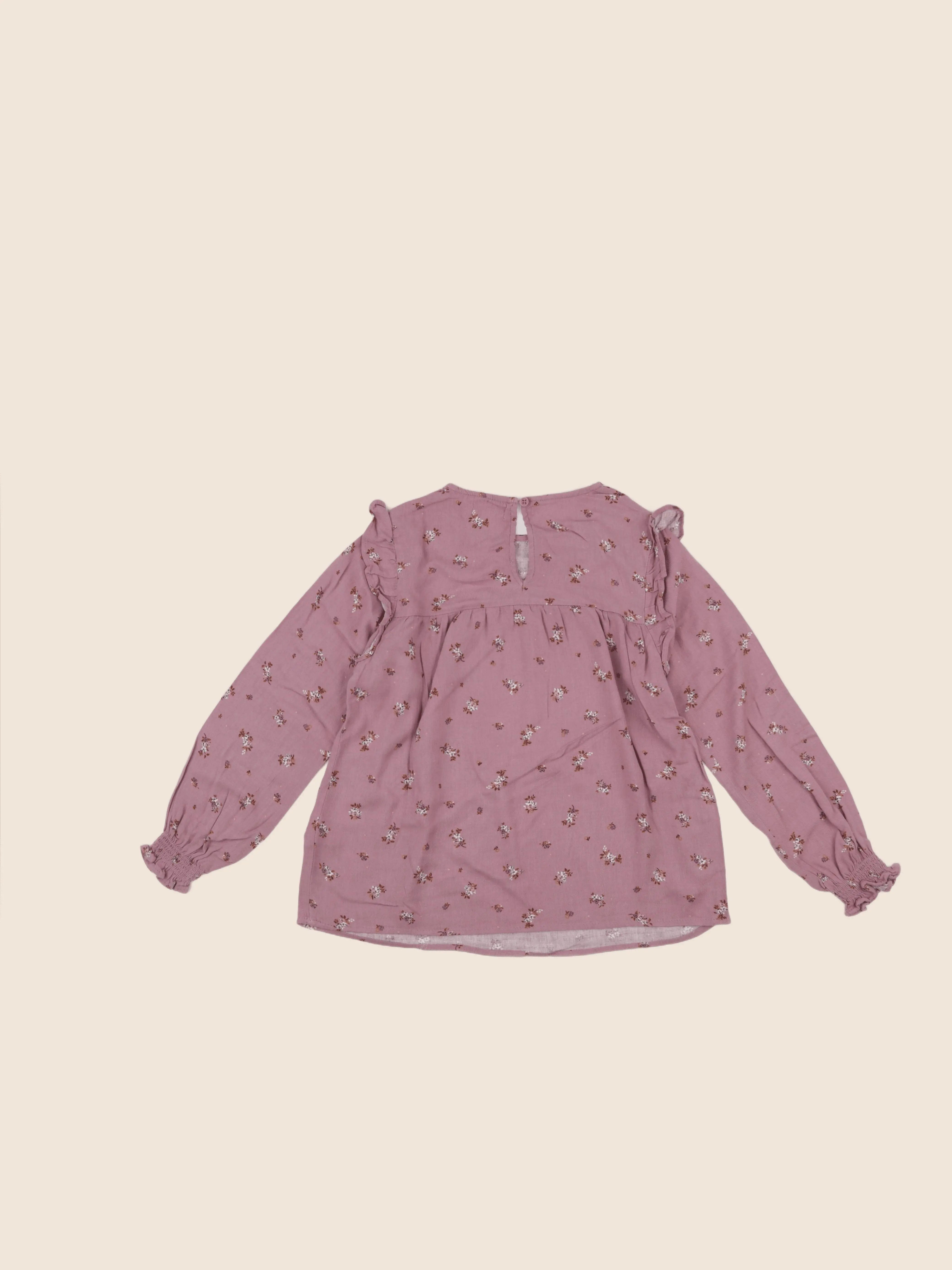 Vertbaudet - blouse rose - 9 ans