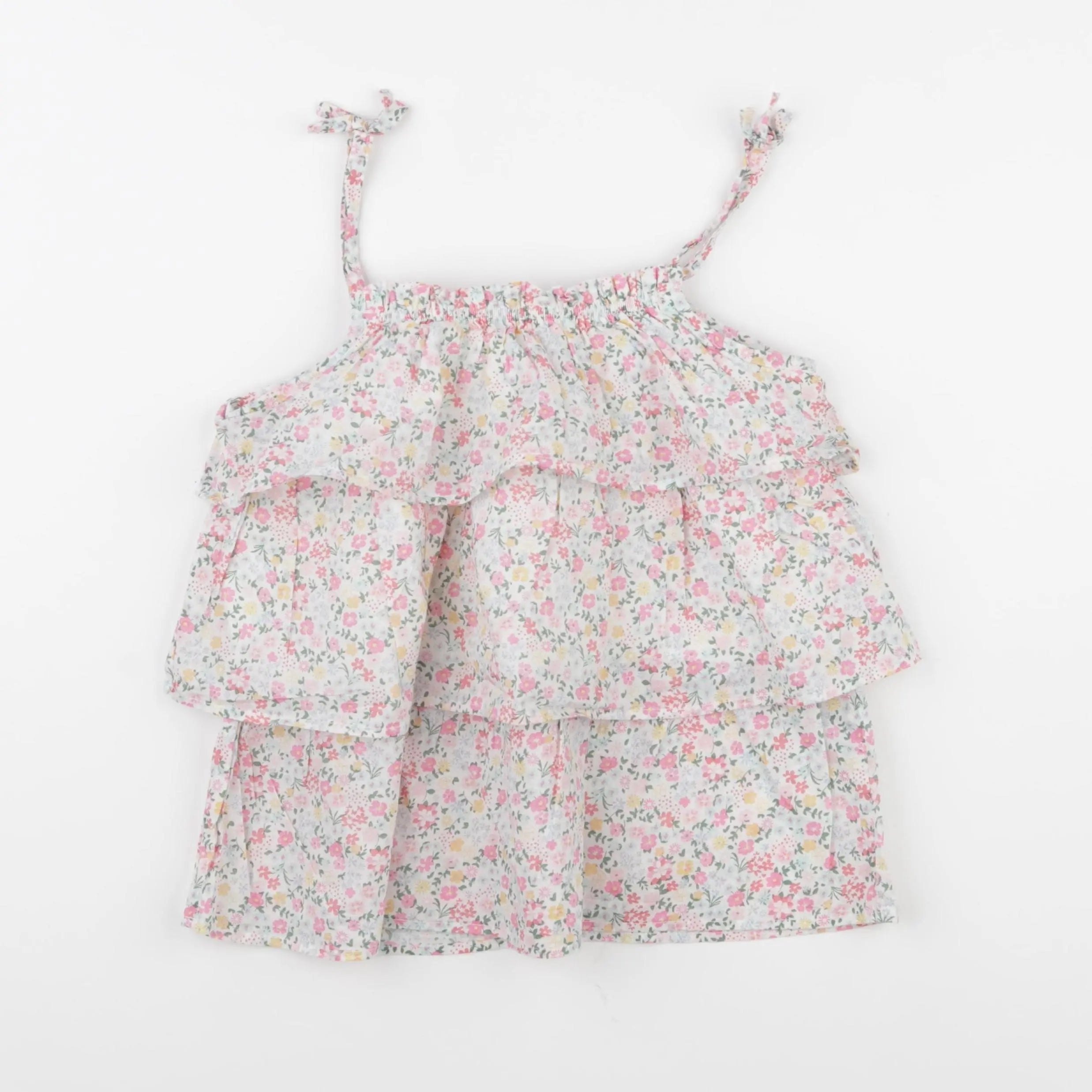 Vertbaudet - blouse multicolore - 10 ans