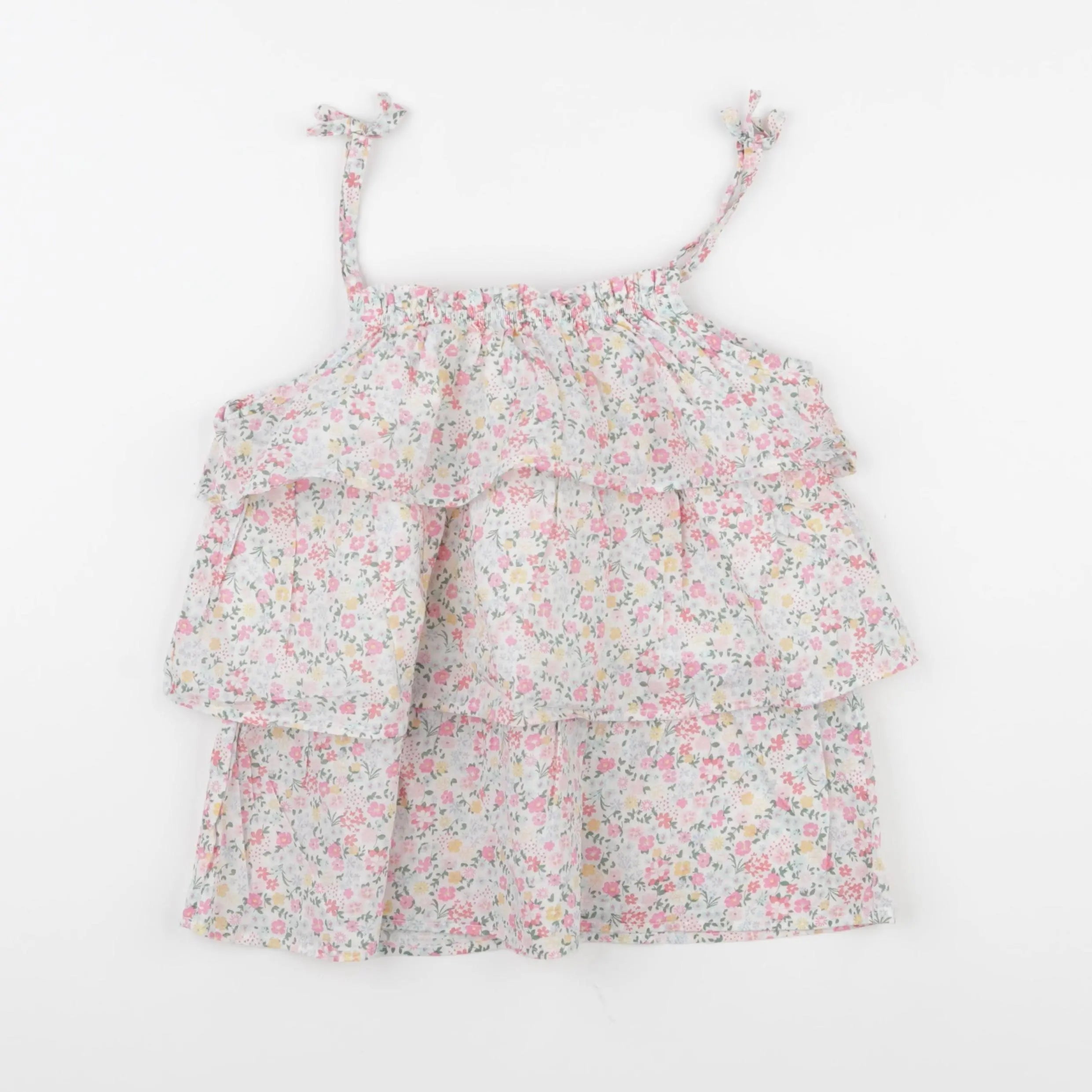 Vertbaudet - blouse multicolore - 10 ans